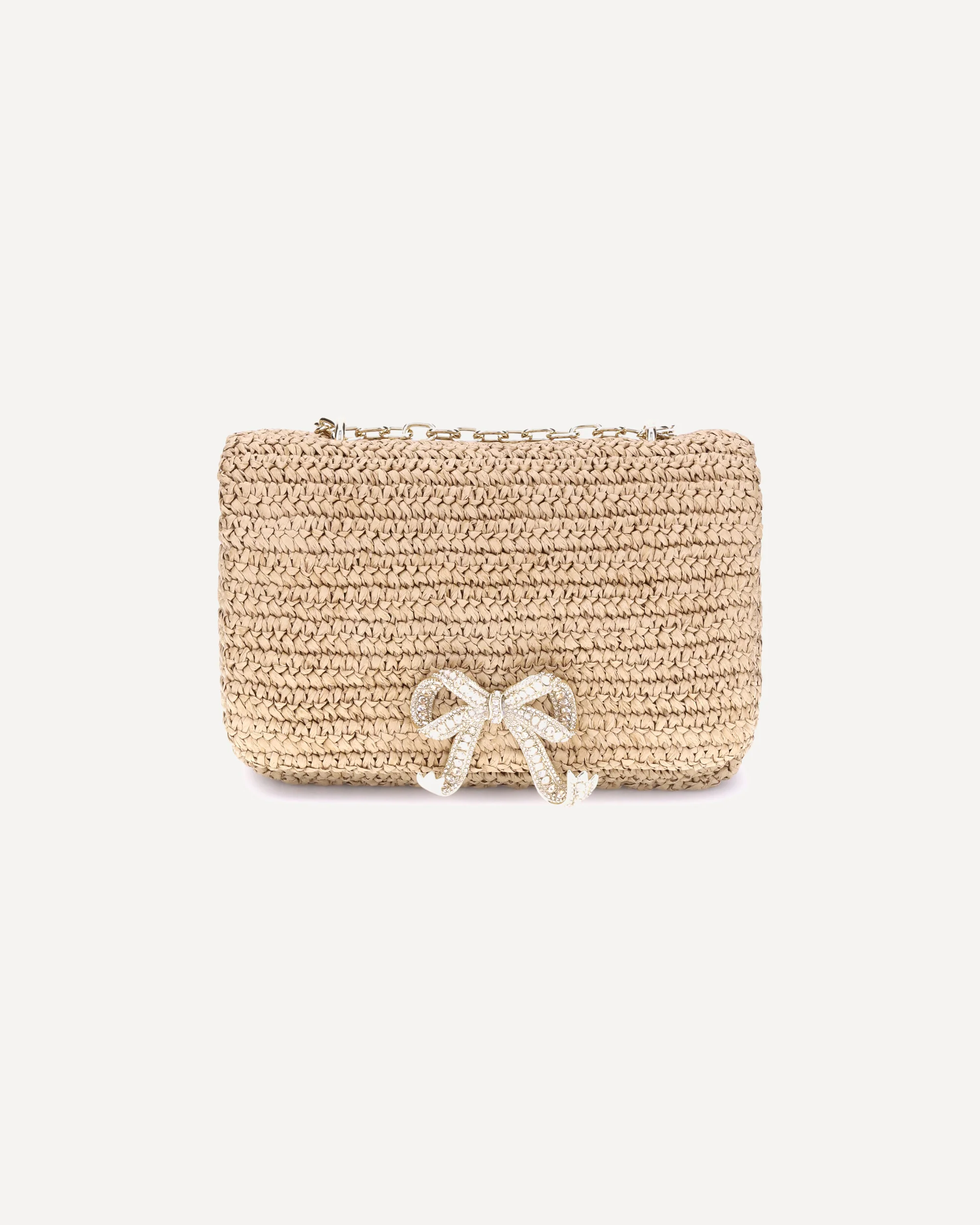 Raffia Shoulder Bag - Image 3