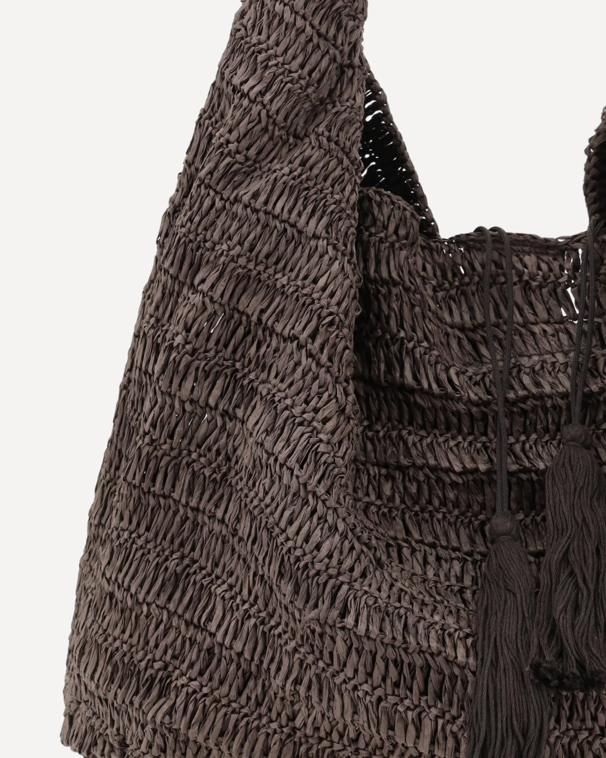 Raffia Shoulder Bag - Image 6