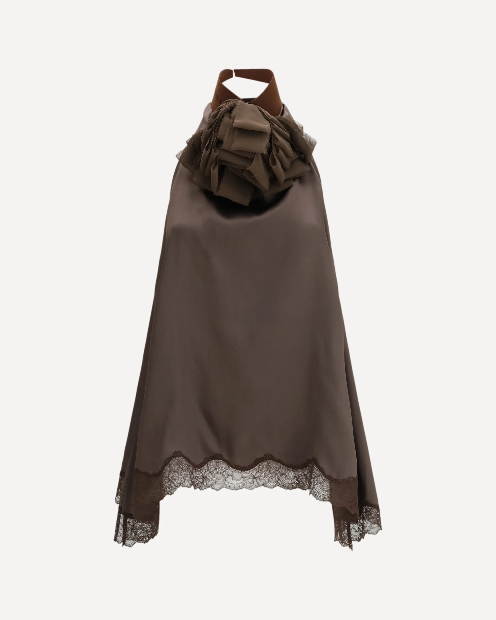 Silk Blouse with lace - Image 3