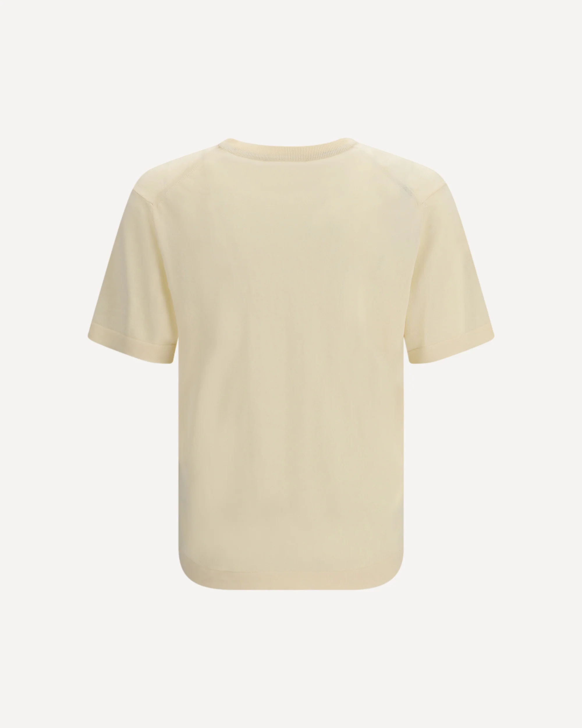 Cotton knitted T-shirt - Image 4