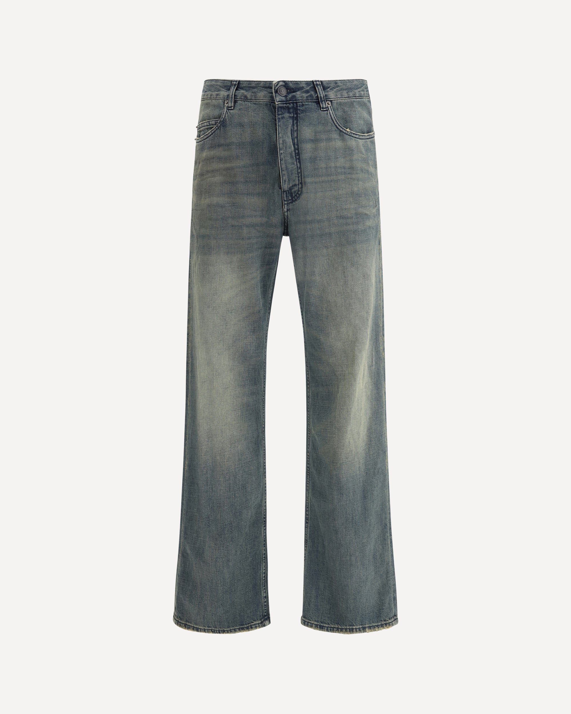 Relaxed fit Cotton Denim Pants - Image 3