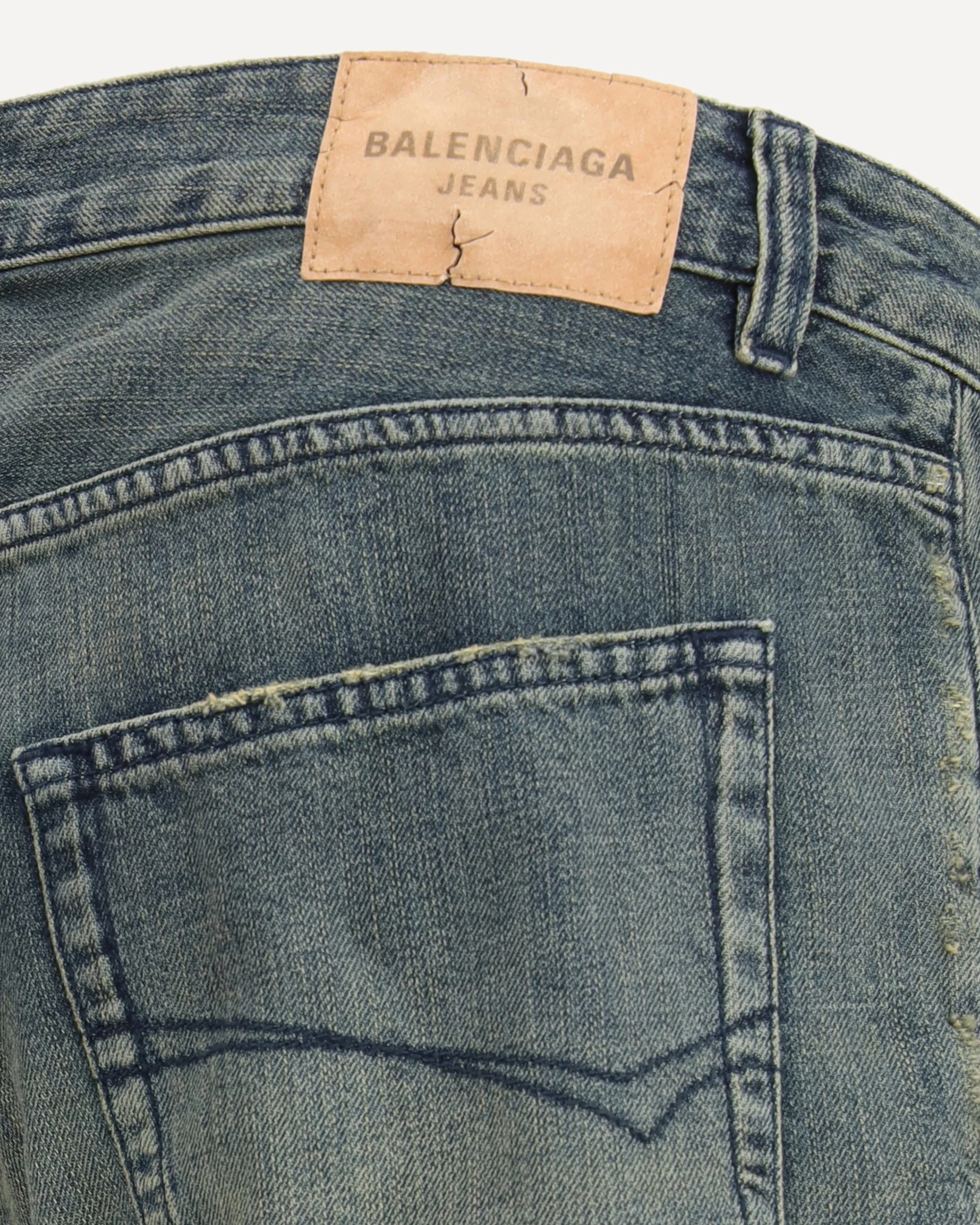 Relaxed fit Cotton Denim Pants - Image 5