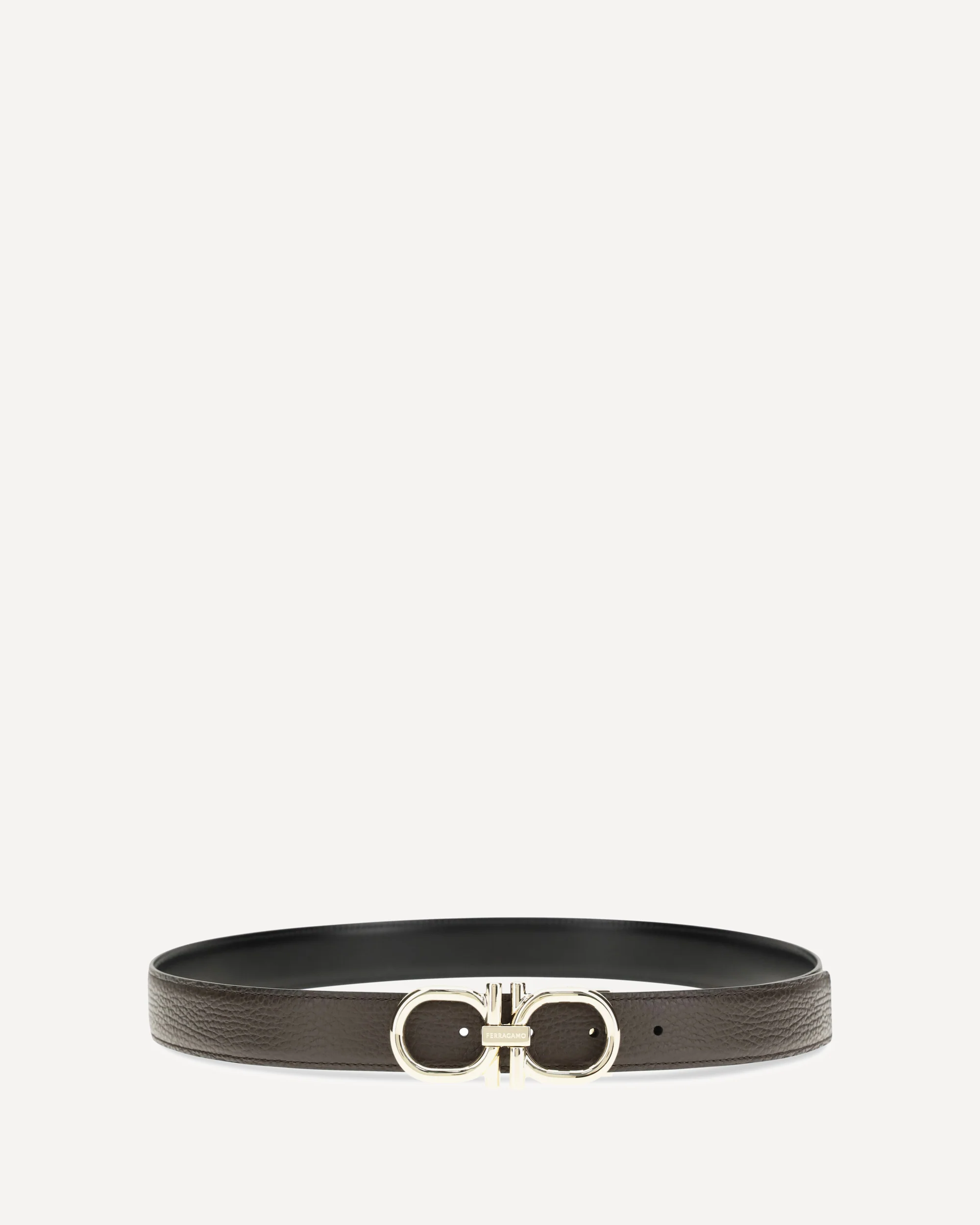 Reversible and adjustable Gancini Belt - Image 2