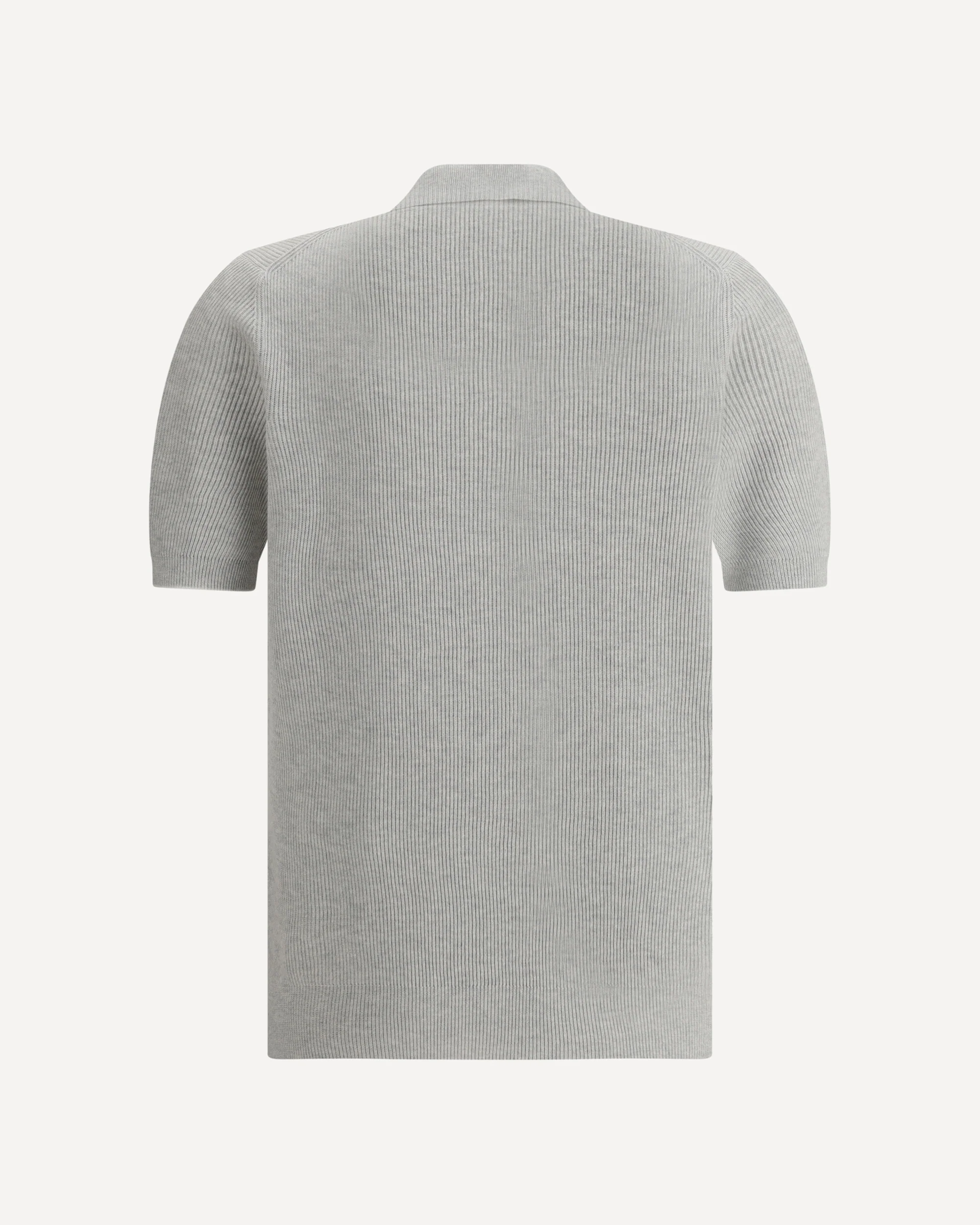 Ribbed Polo Shirt - Image 2