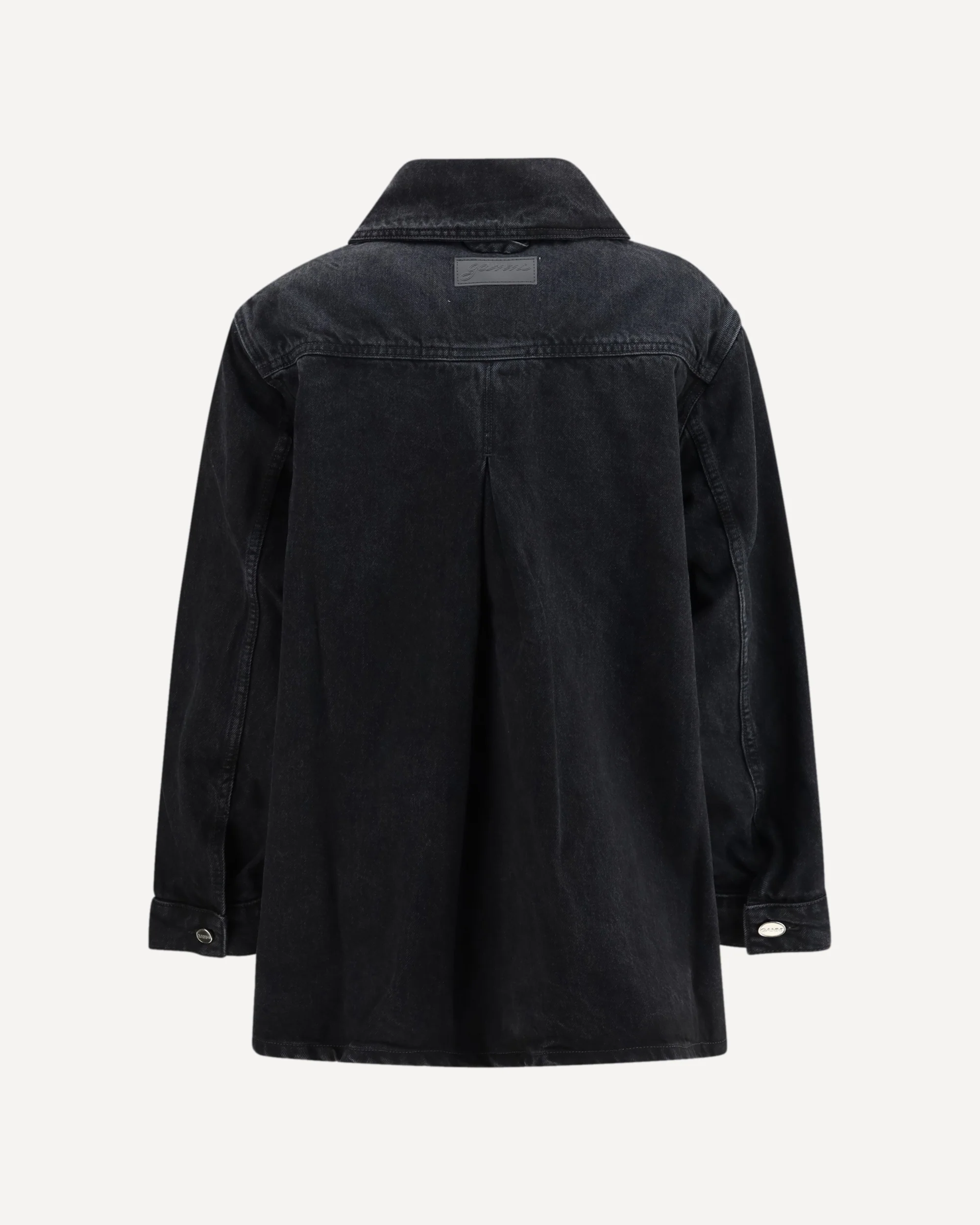 Washed Denim Jacket - Image 4