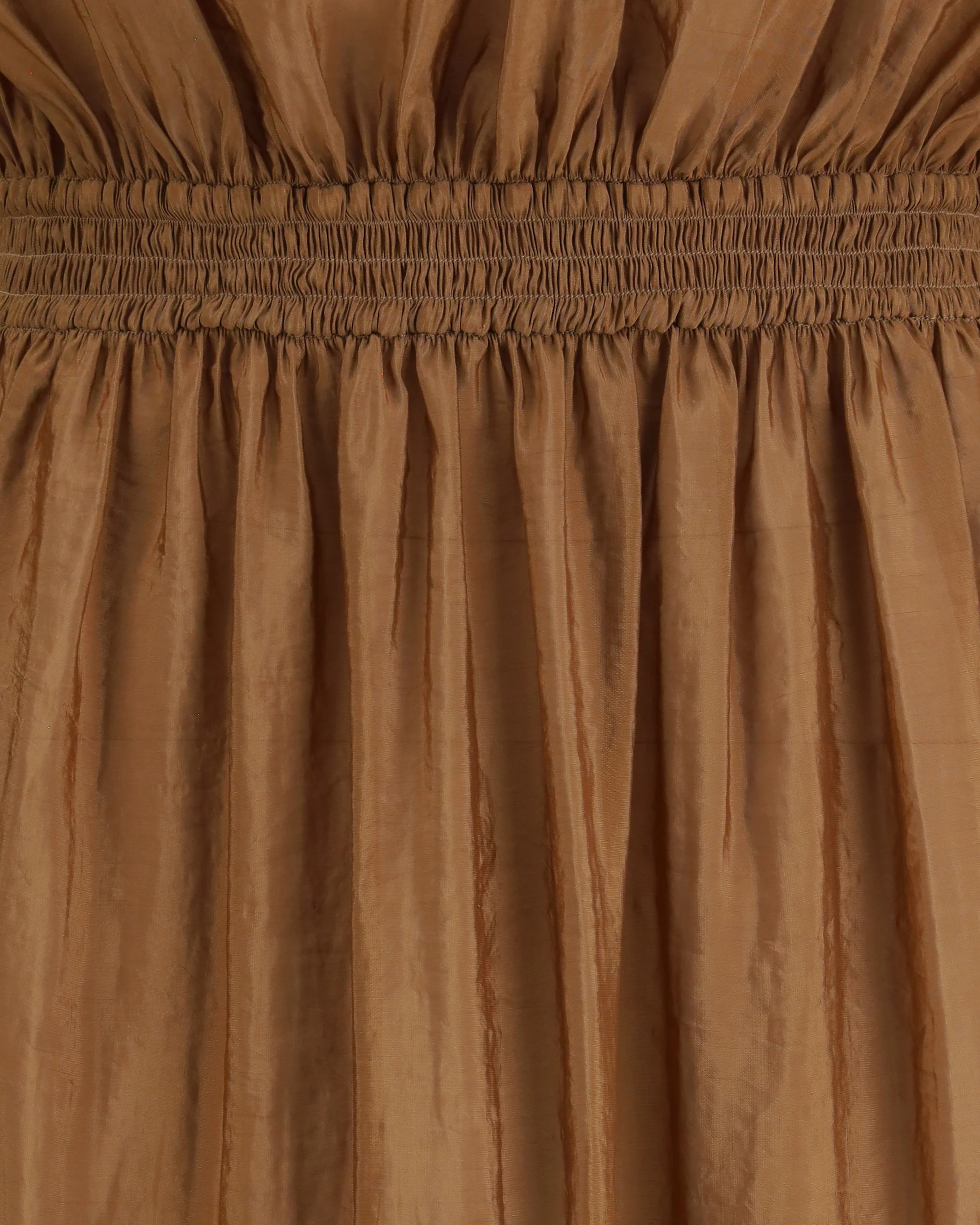 Satin Dress with balloon bodice - Image 5