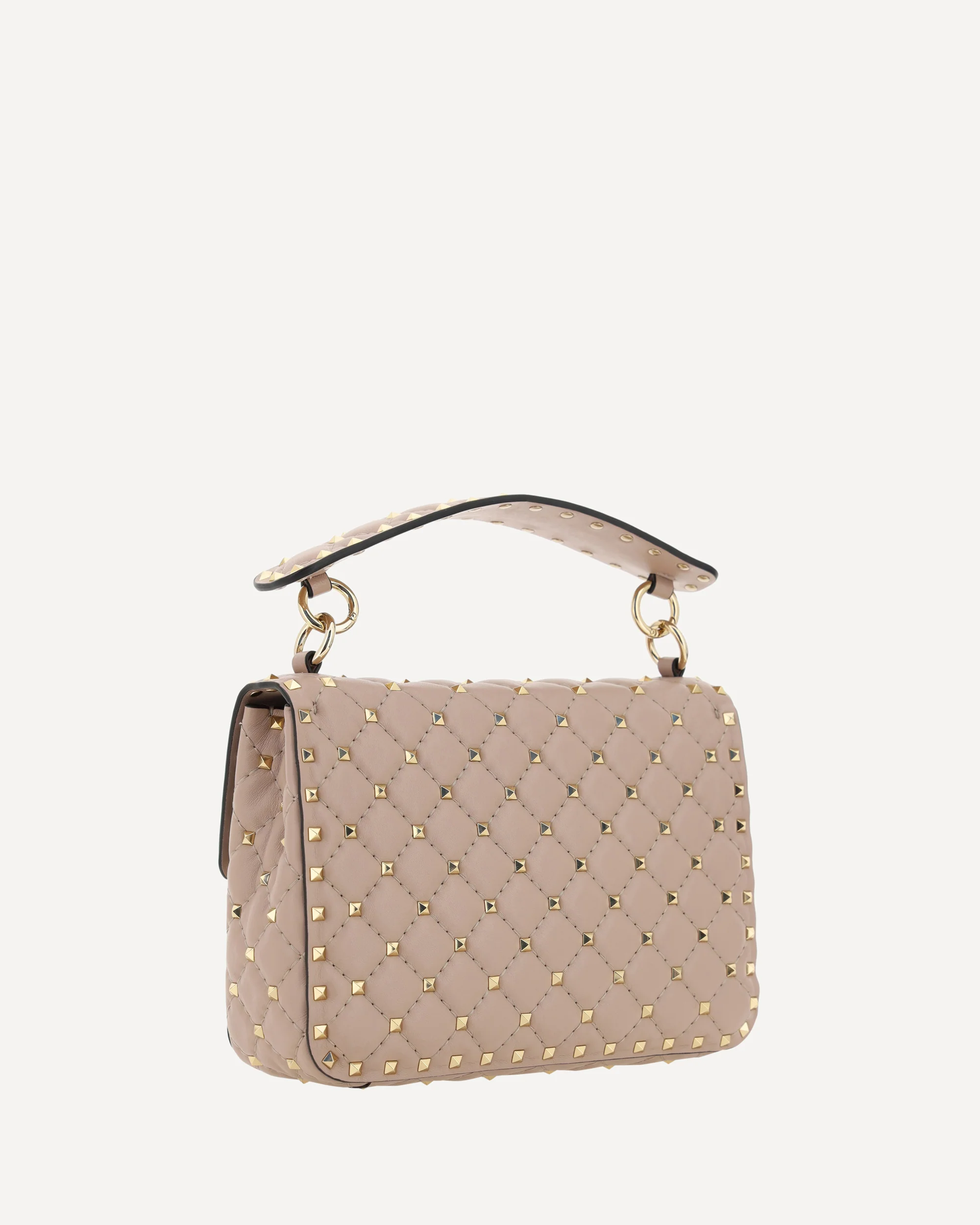 Rockstud Spike Leather Shoulder Bag - Image 2
