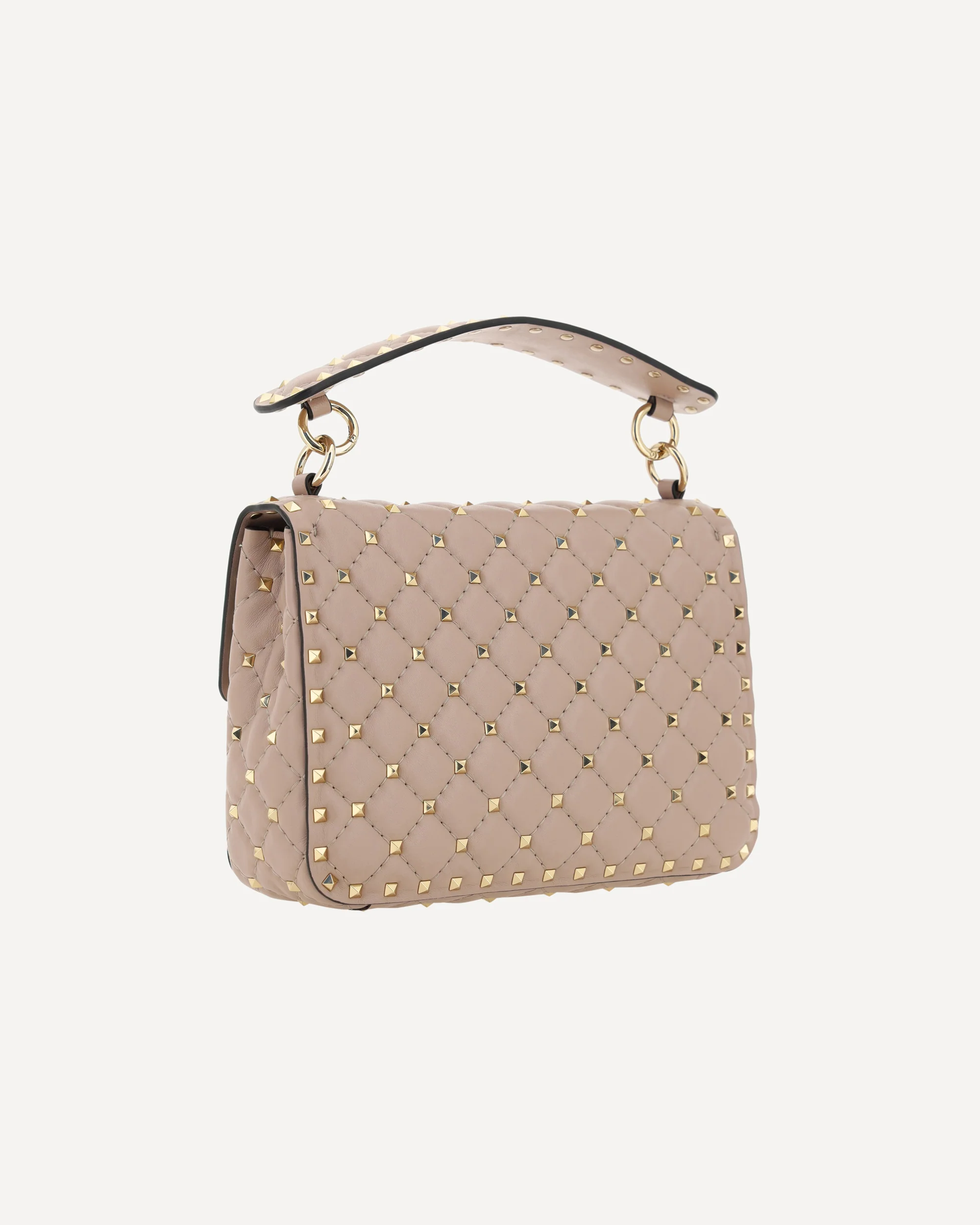 Rockstud Spike Leather Shoulder Bag - Image 5