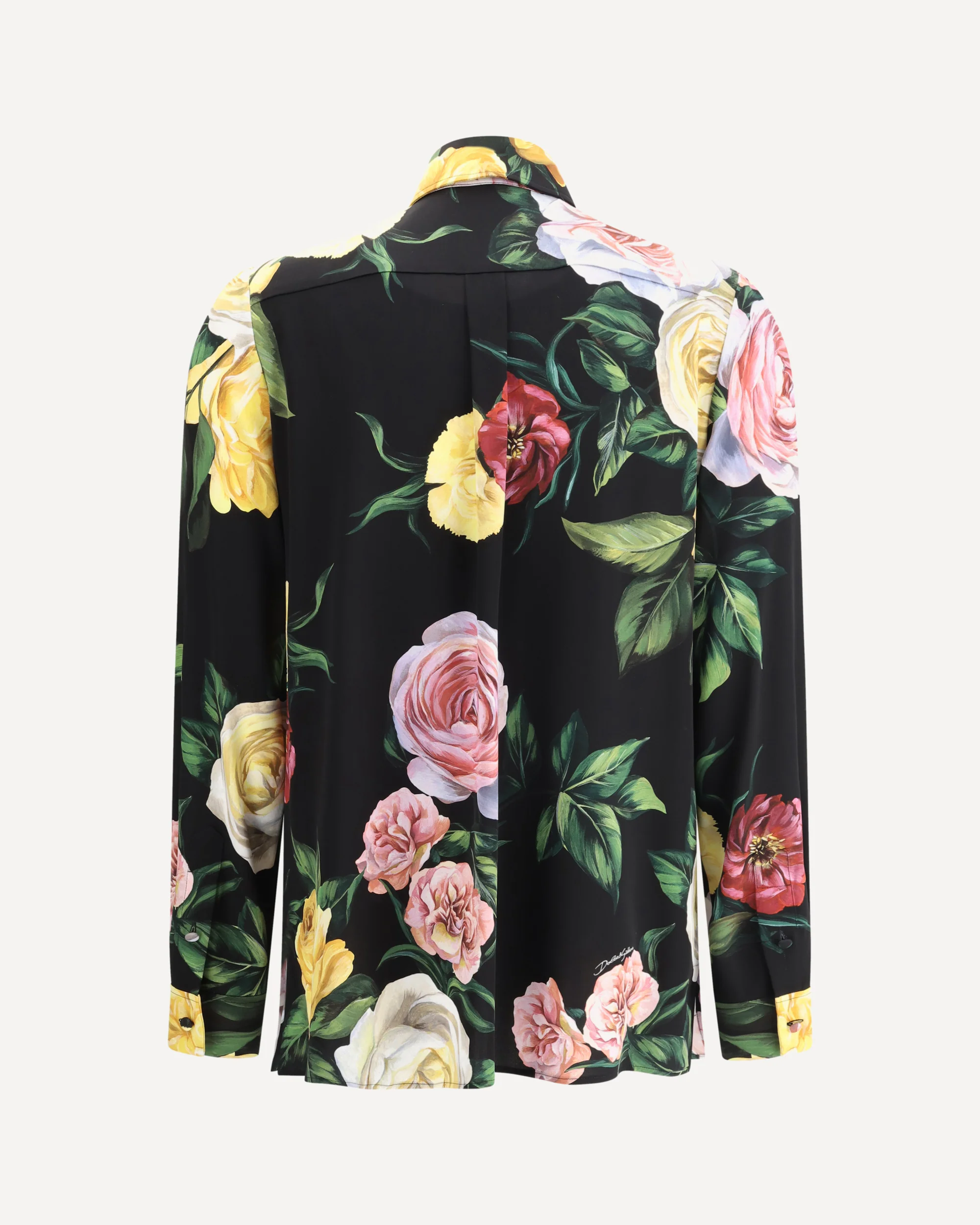 Rose and peony print Shirt - Image 4