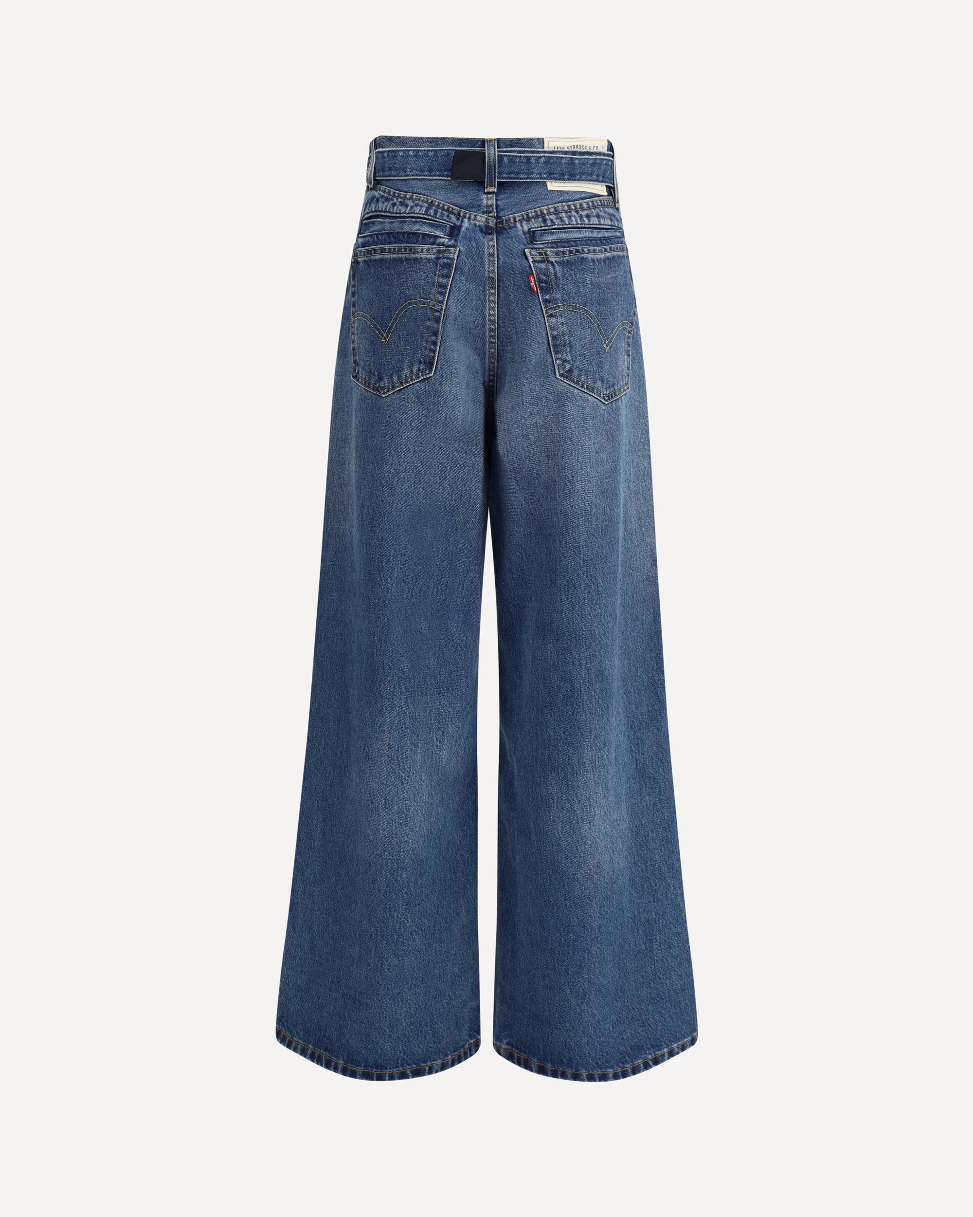Sacai X Levi's wide-leg Jeans - Image 2