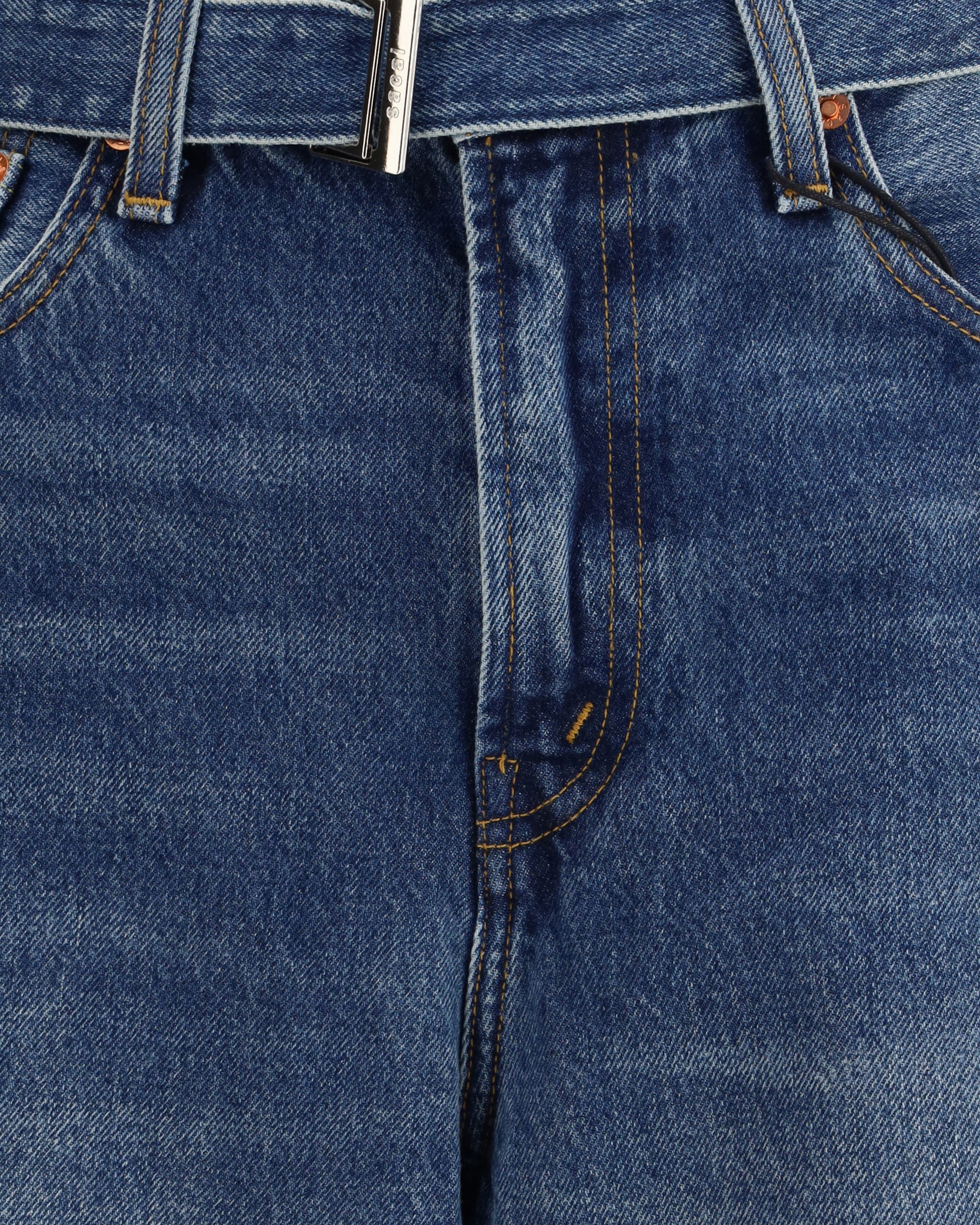Sacai X Levi's wide-leg Jeans - Image 5