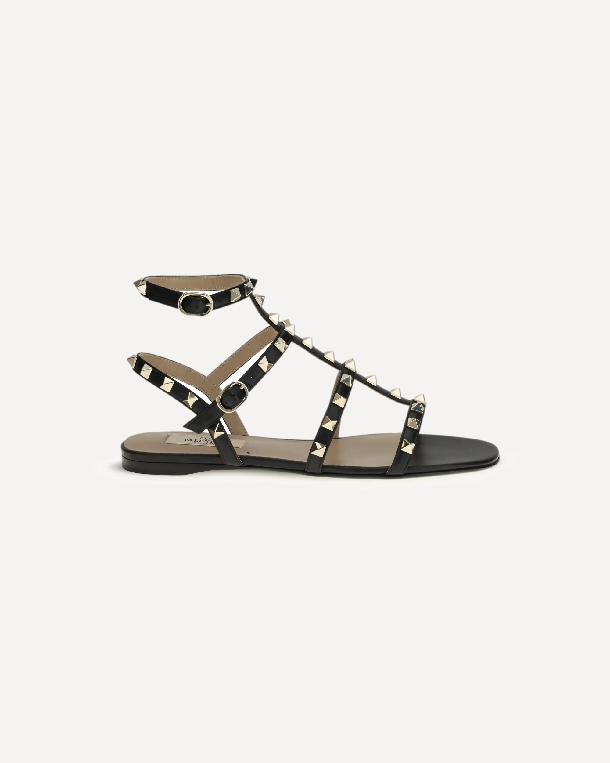 Rockstud leather Sandals - Image 3