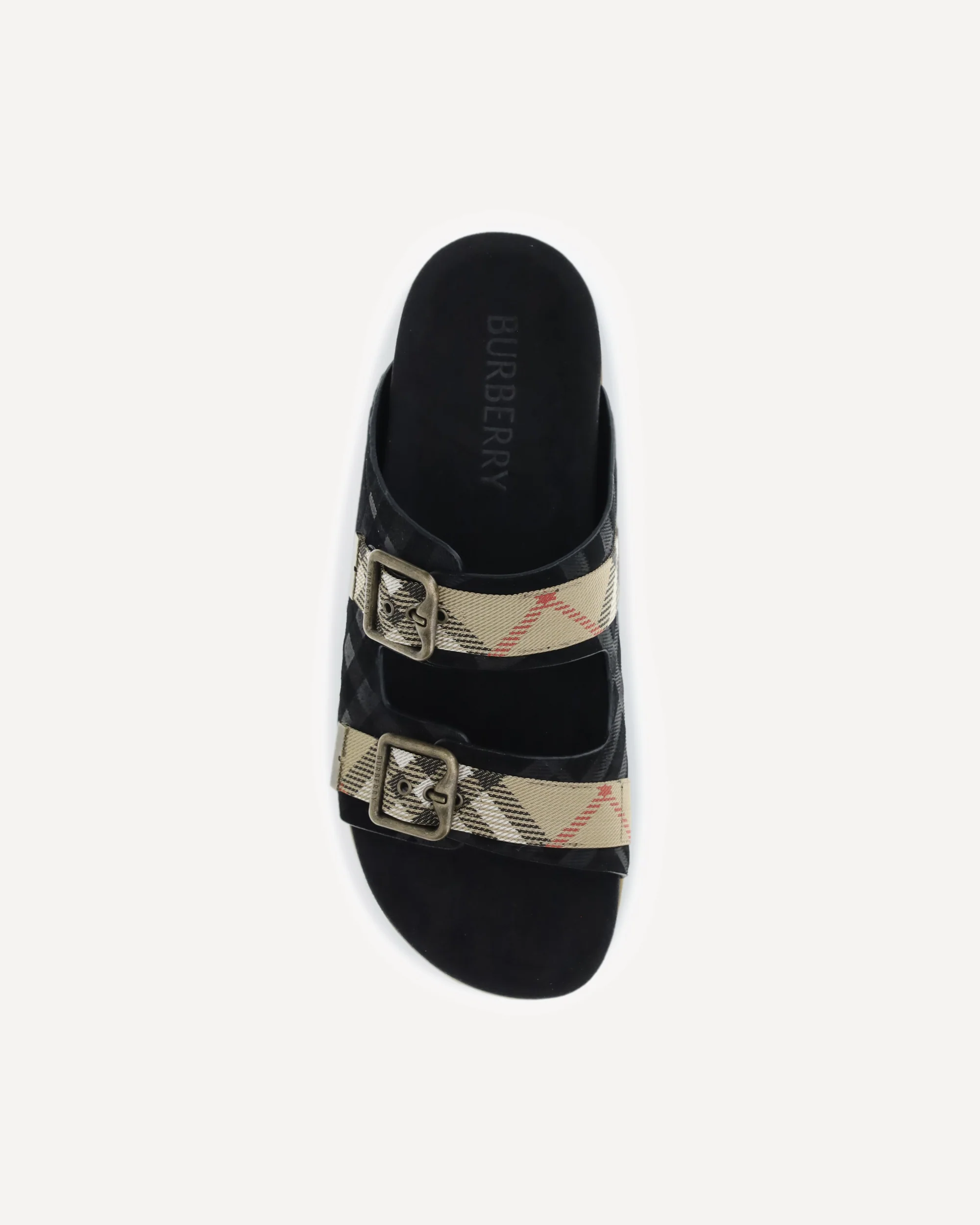 Check suede Urchin Sandals - Image 6
