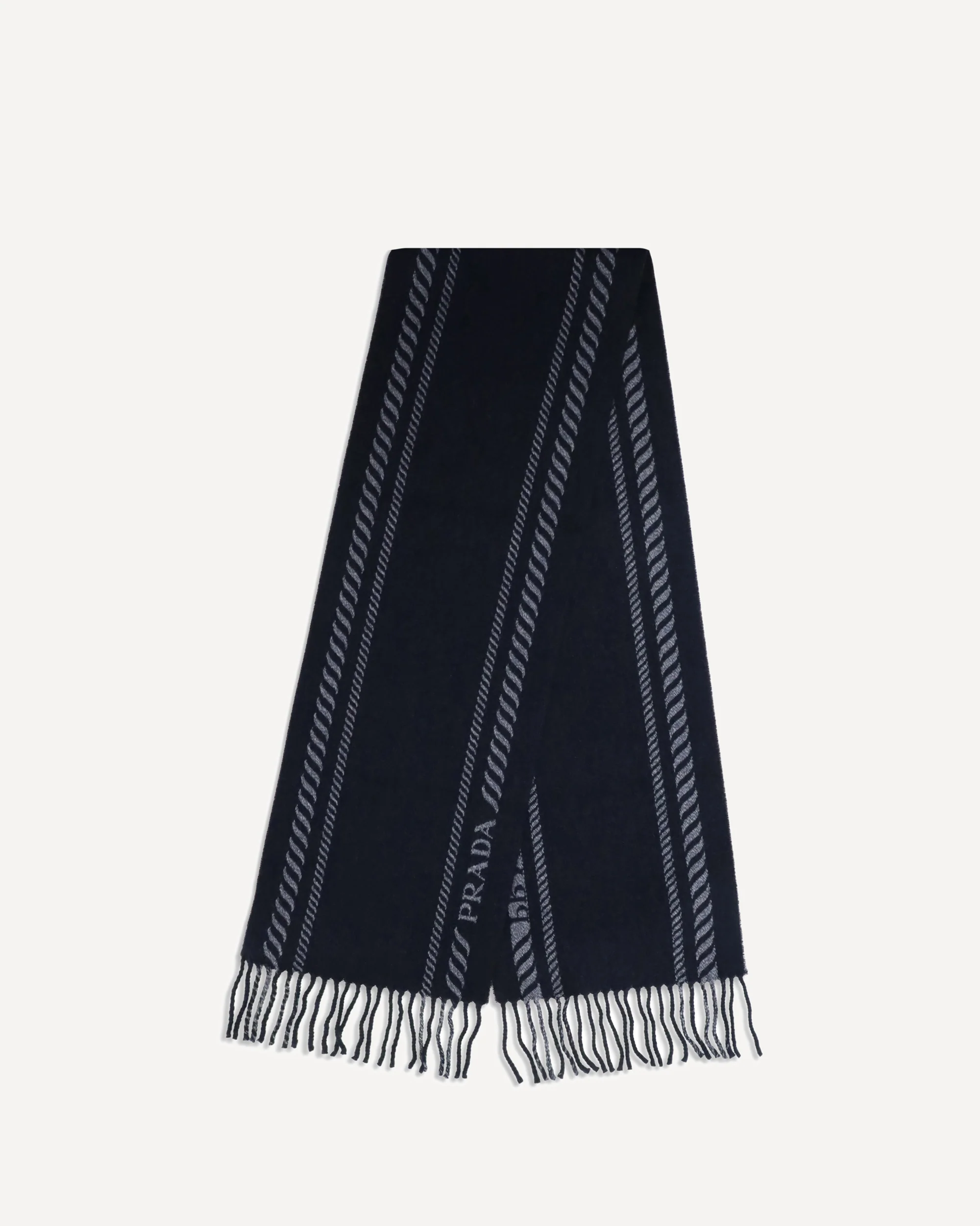 Virgin wool and cashmere Scarf - Image 2