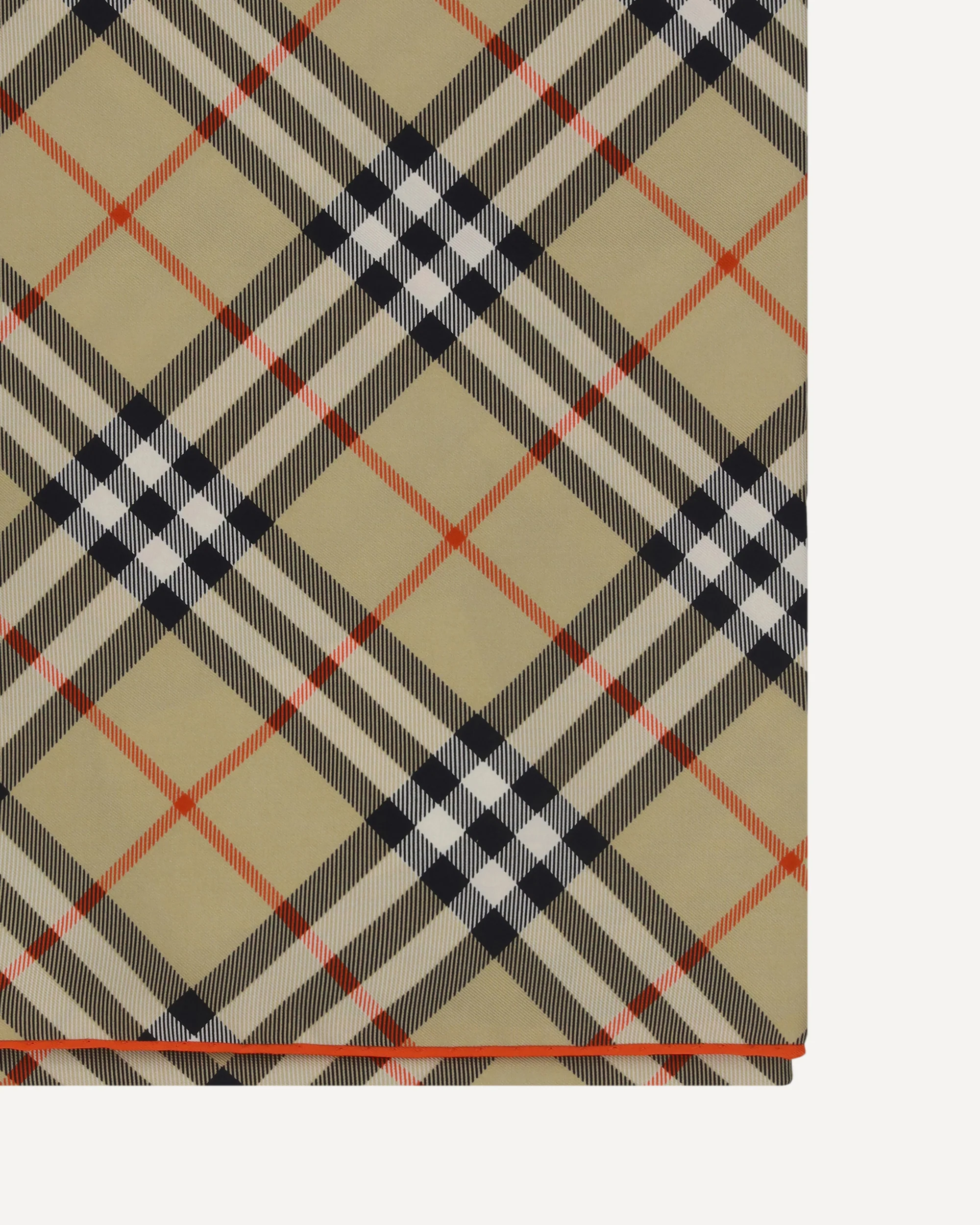 Check Archive silk Scarf - Image 5