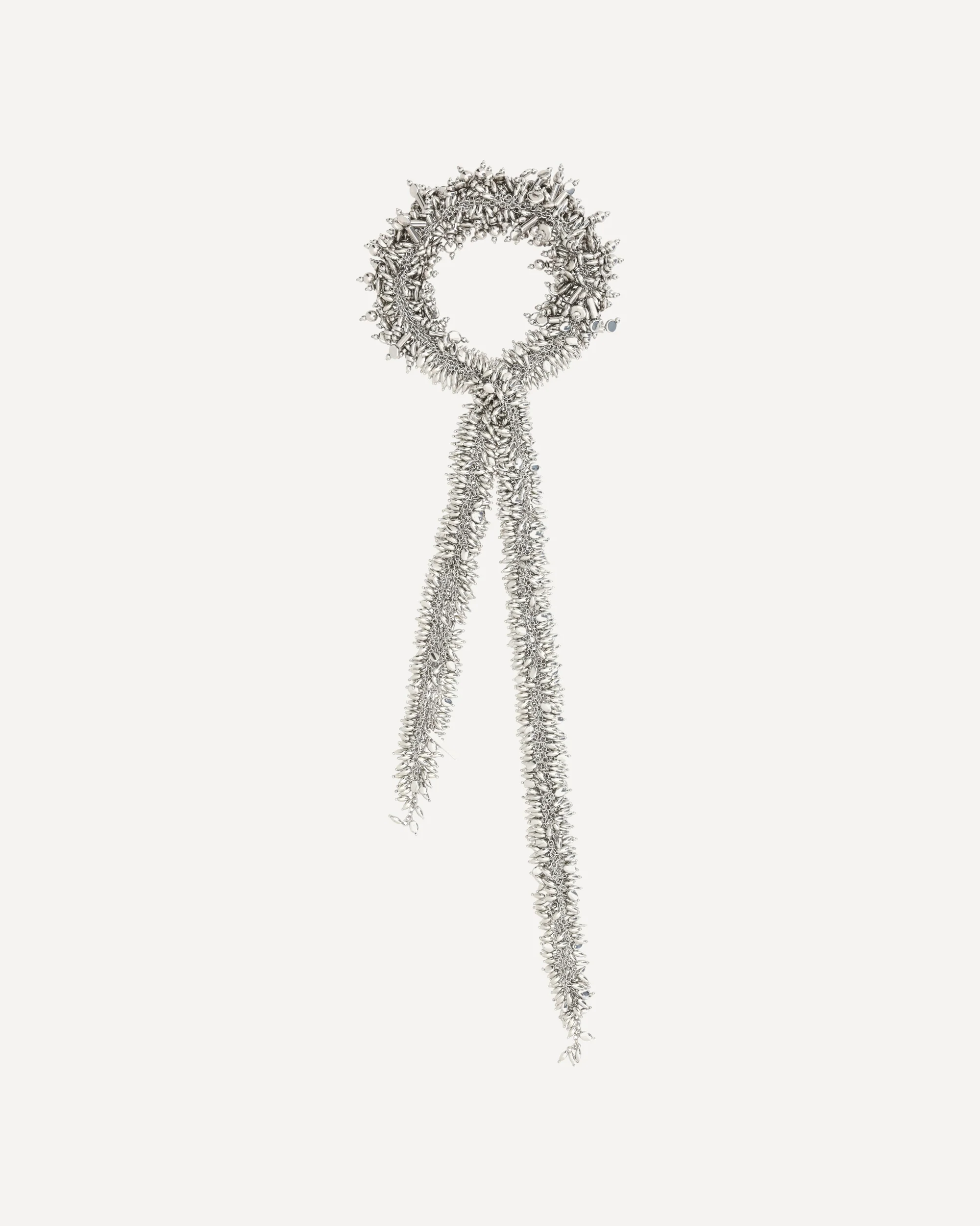 Scarf Necklace with pendant details. - Image 4