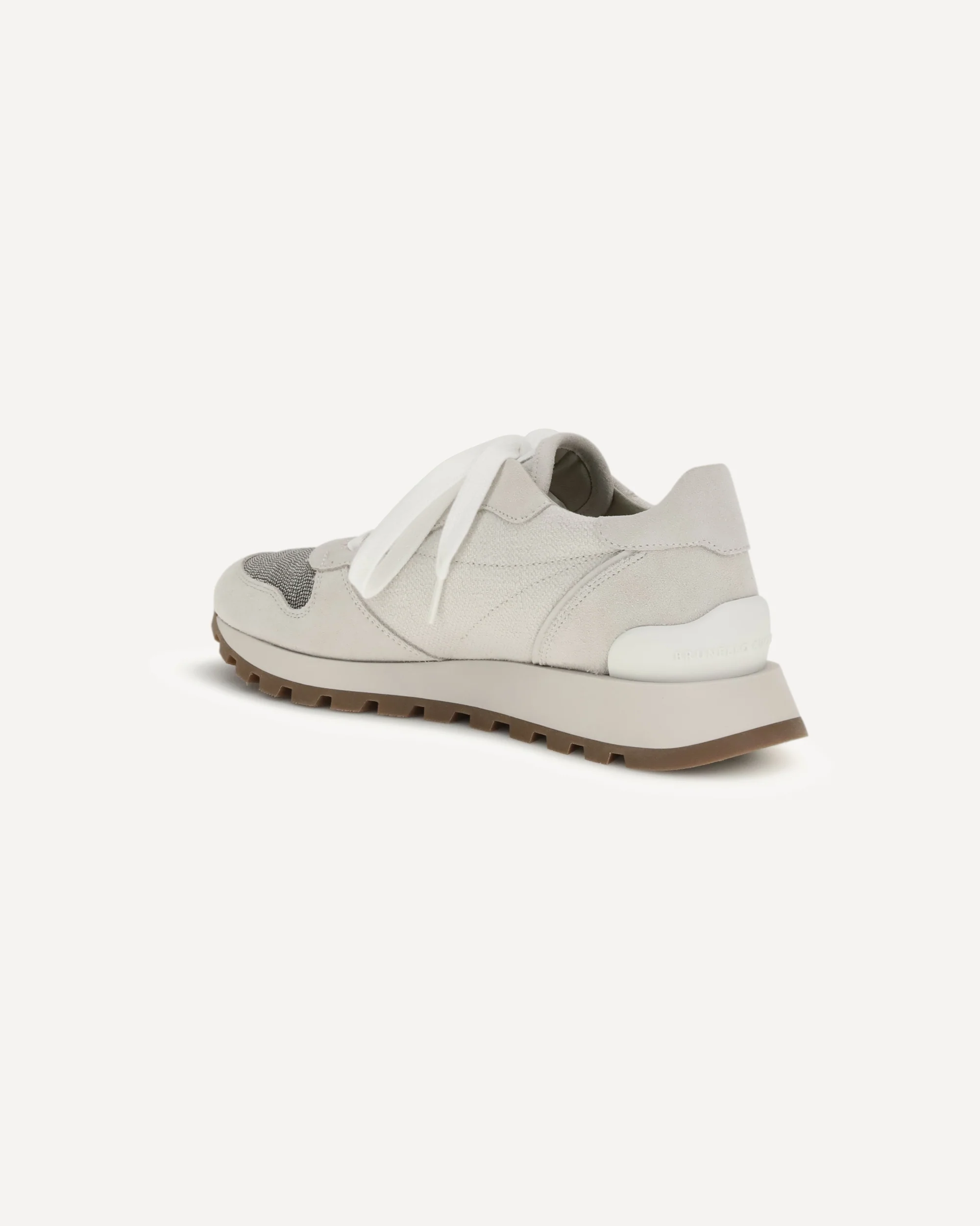 Precious Toe Sneakers in suede and techno fabric - Image 5