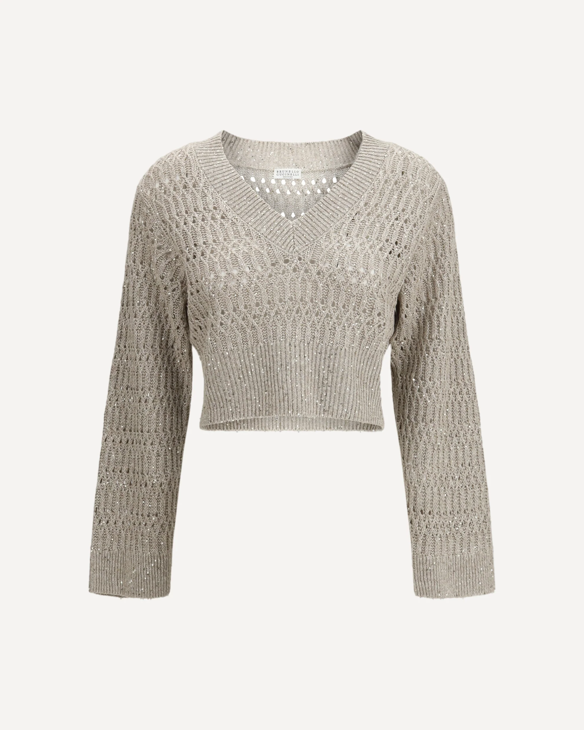 Dazzling Braids linen Sweater - Image 3