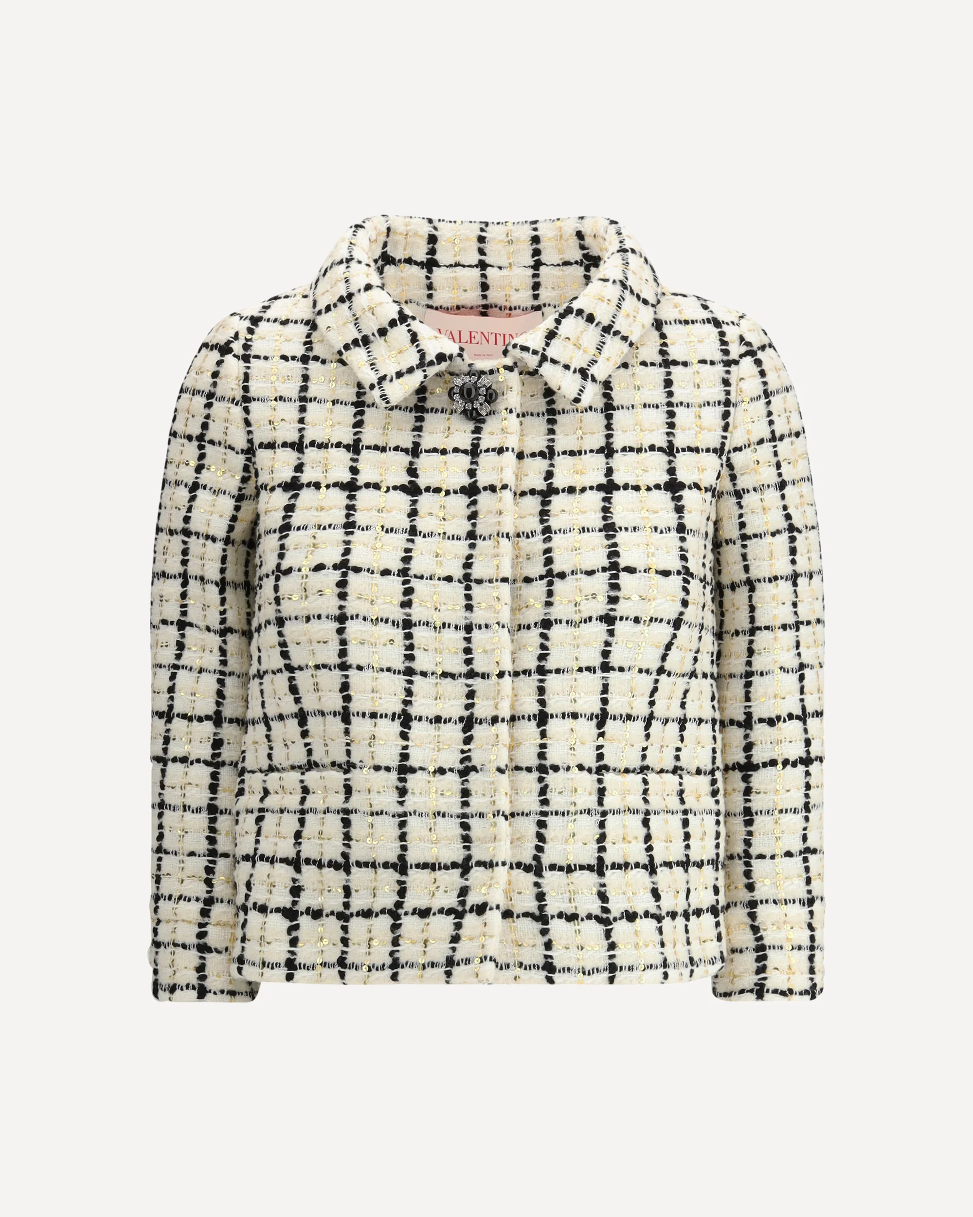 Sequined tweed Jacket - Image 3