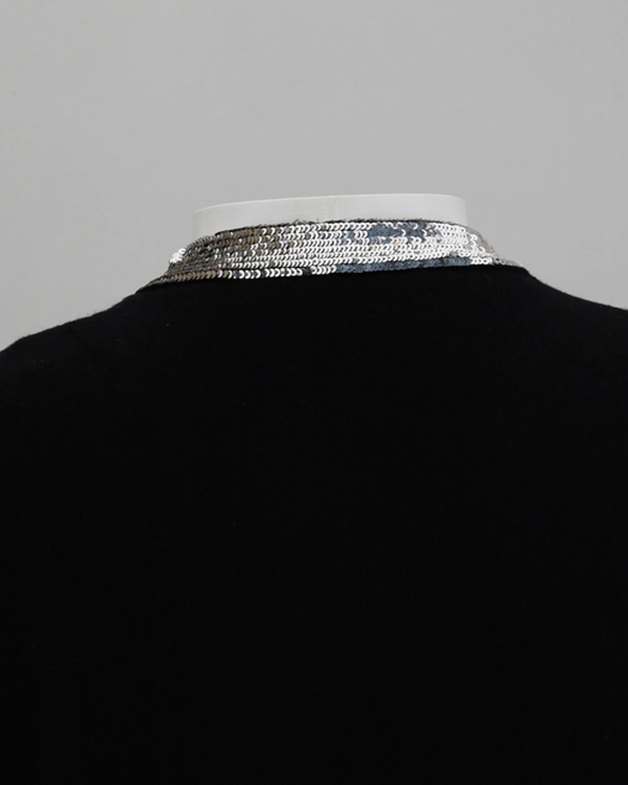 Sequined virgin wool Cardigan - Image 6