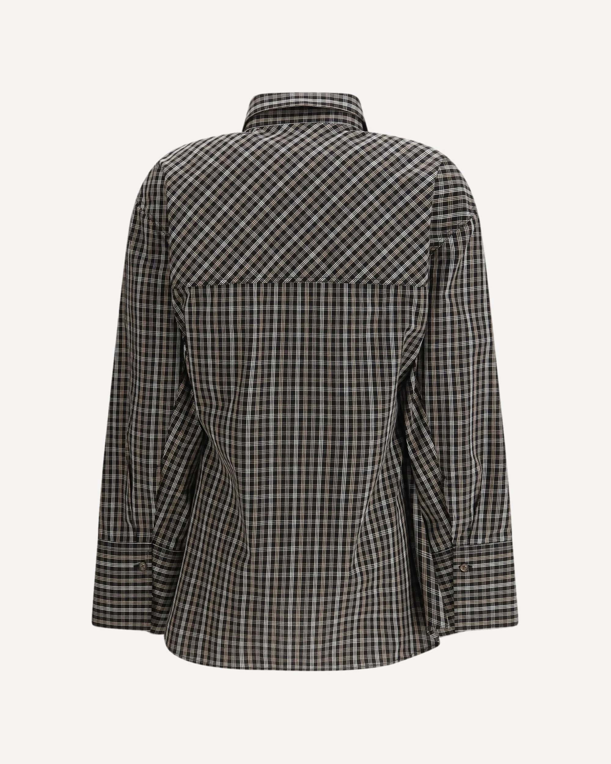 Checked shaped Shirt - Image 4