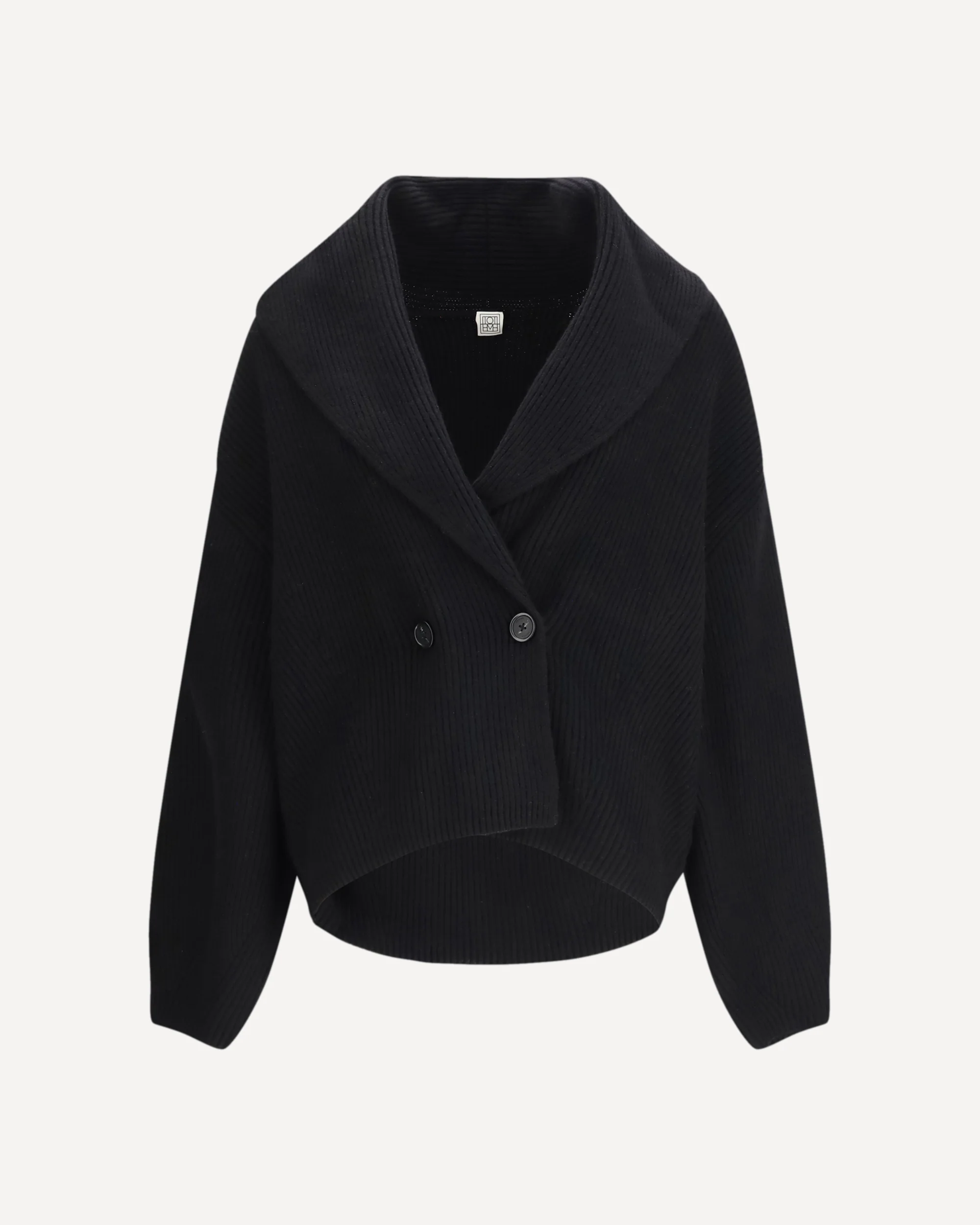 Shawl-lapel Cardigan - Image 3