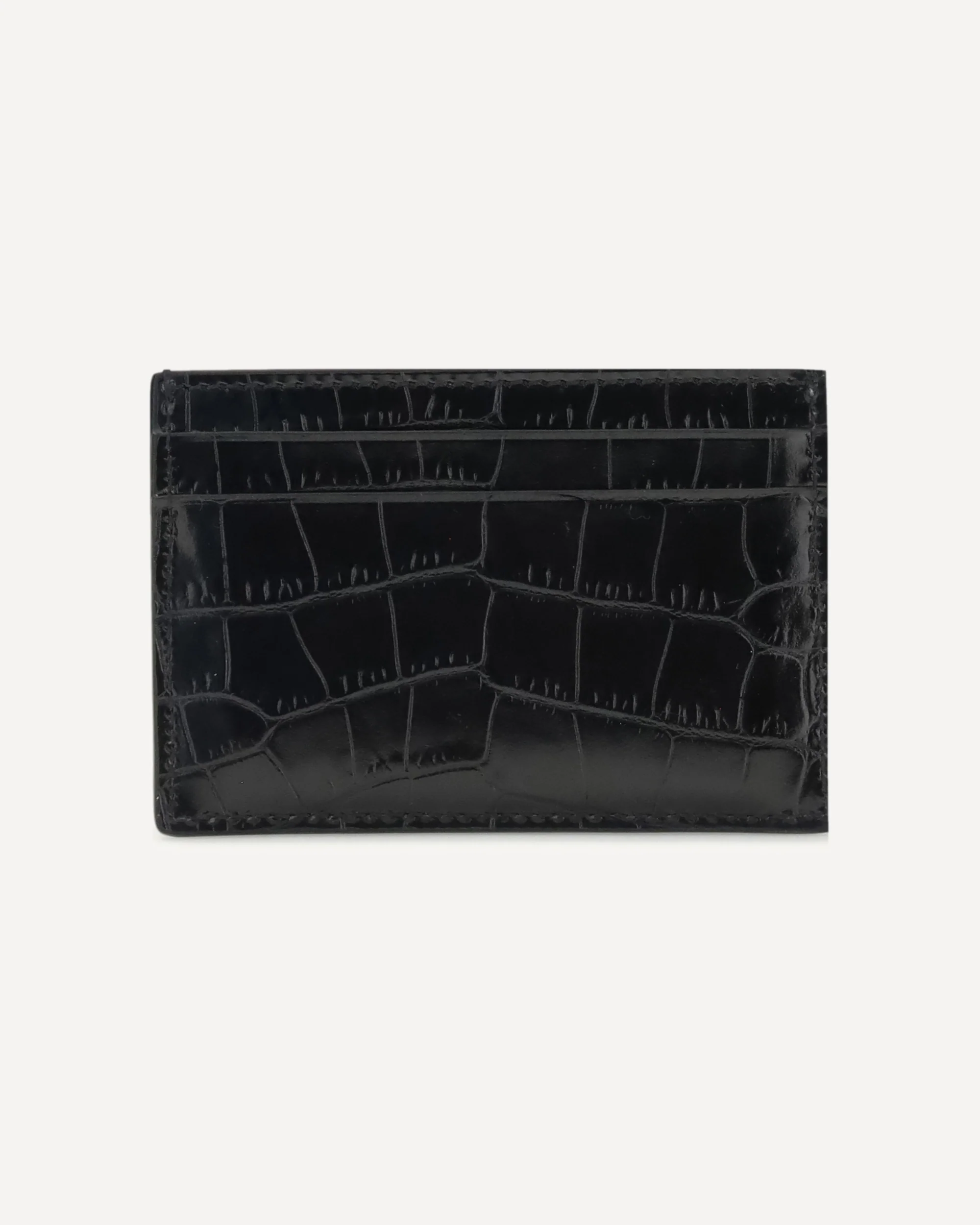 Croco print Card Holder - Image 4