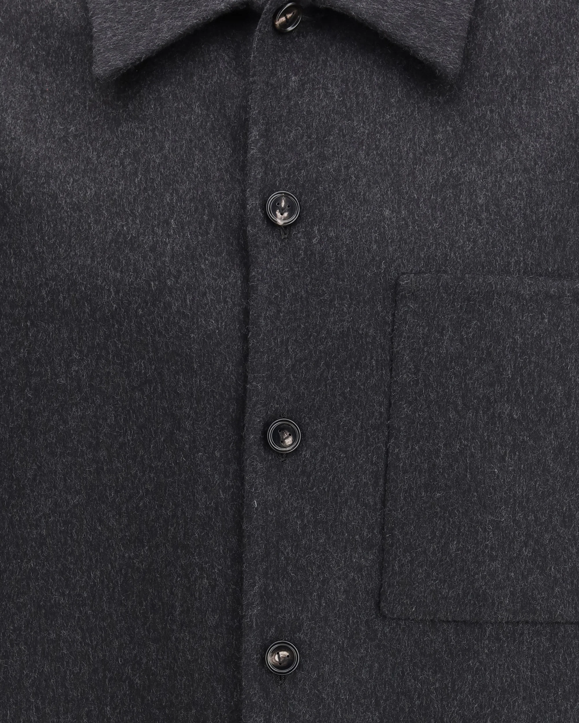 Wool and cashmere Overshirt - Image 6