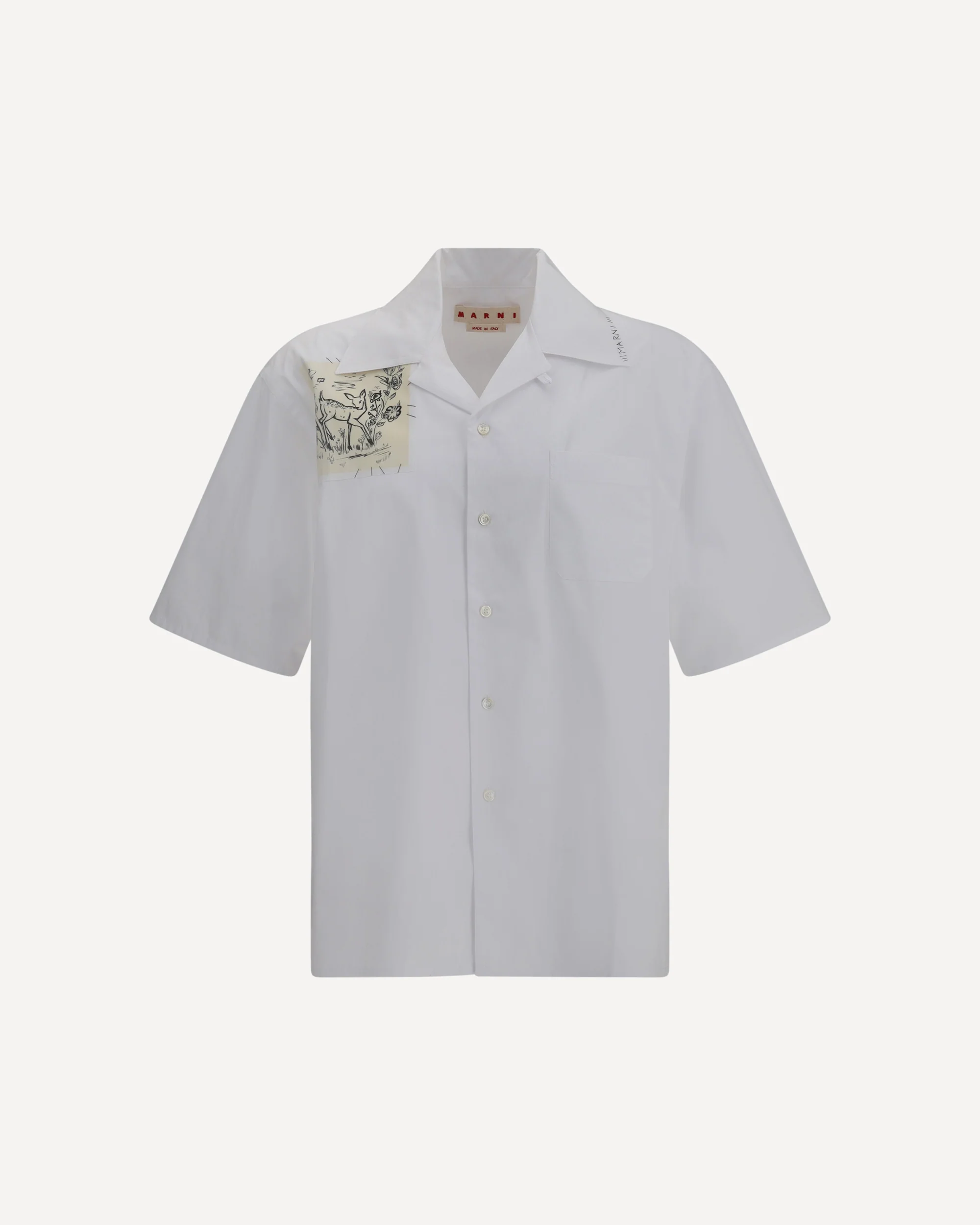 Shirt with applied print - Image 3