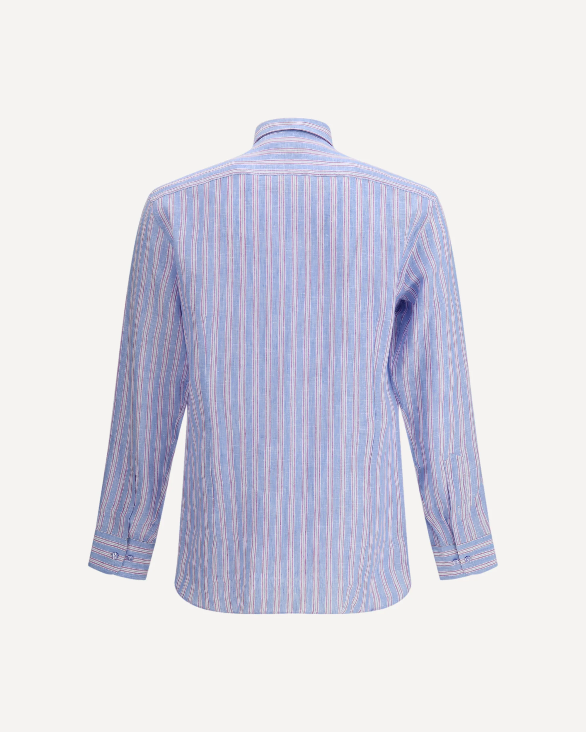 Striped linen Shirt - Image 4