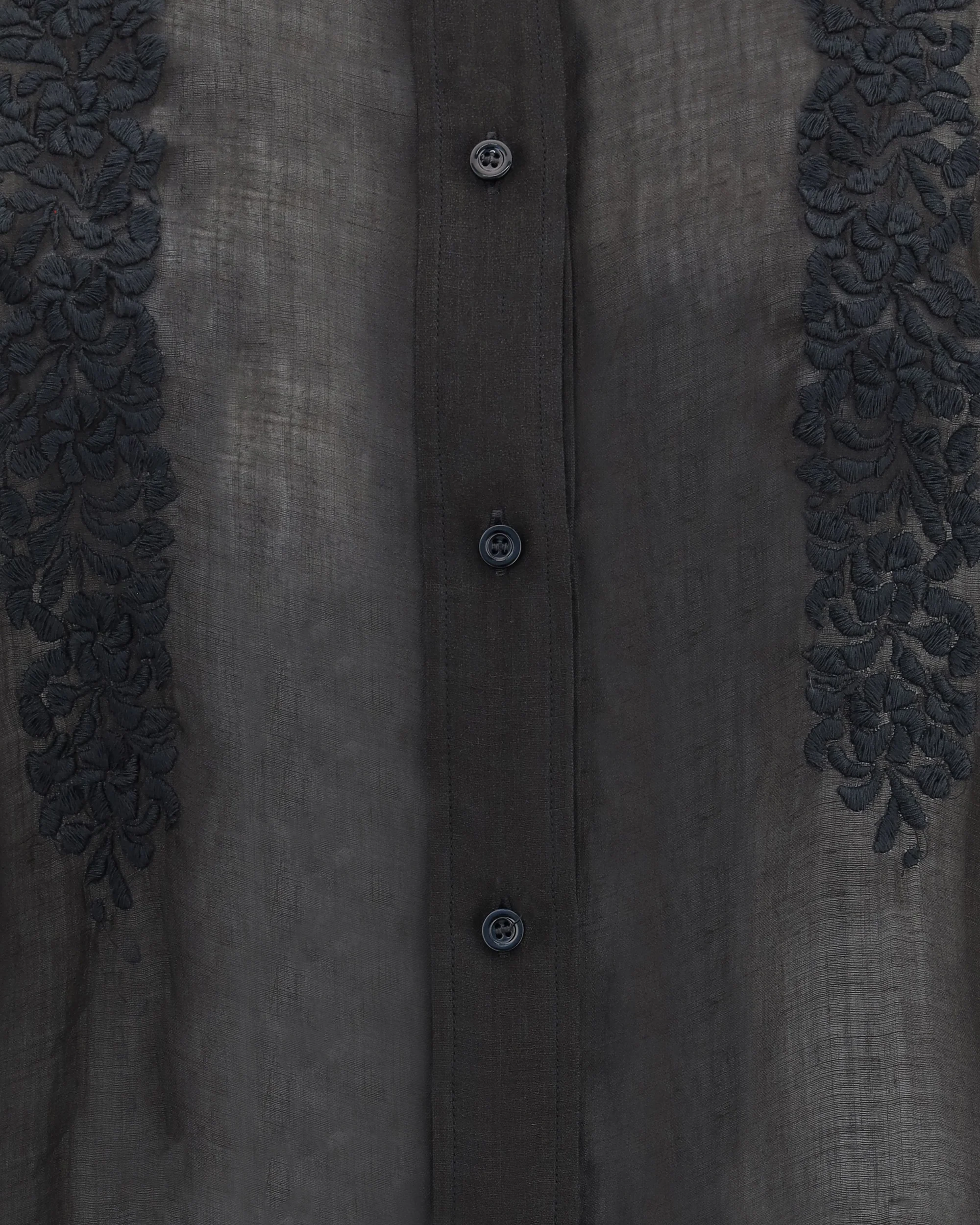 Shirt with embroidery - Image 5