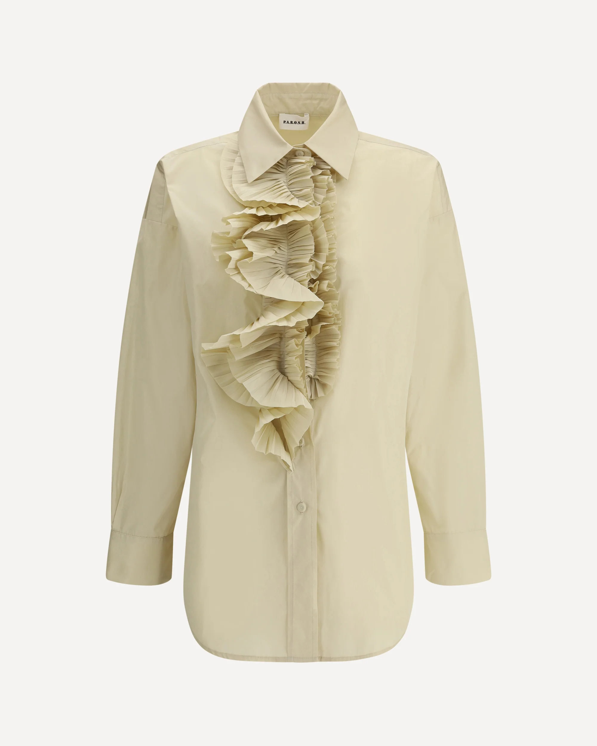 Shirt with ruffle details - Image 3