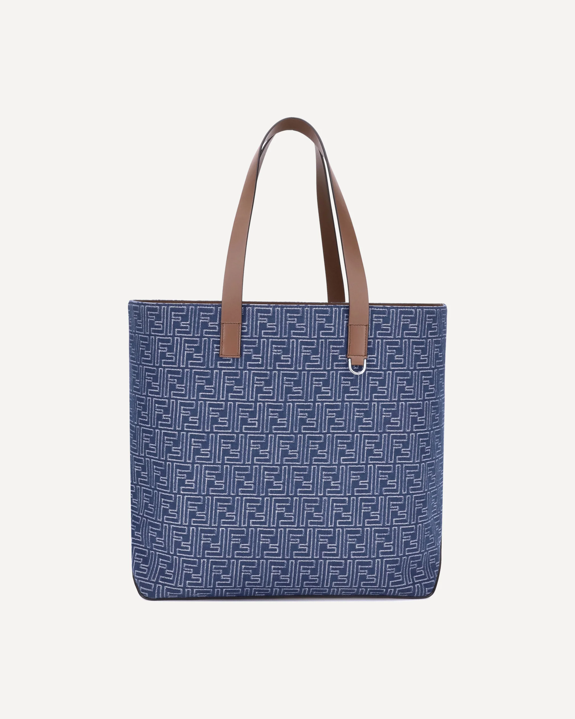 Embroderied denim Tote Bag - Image 3