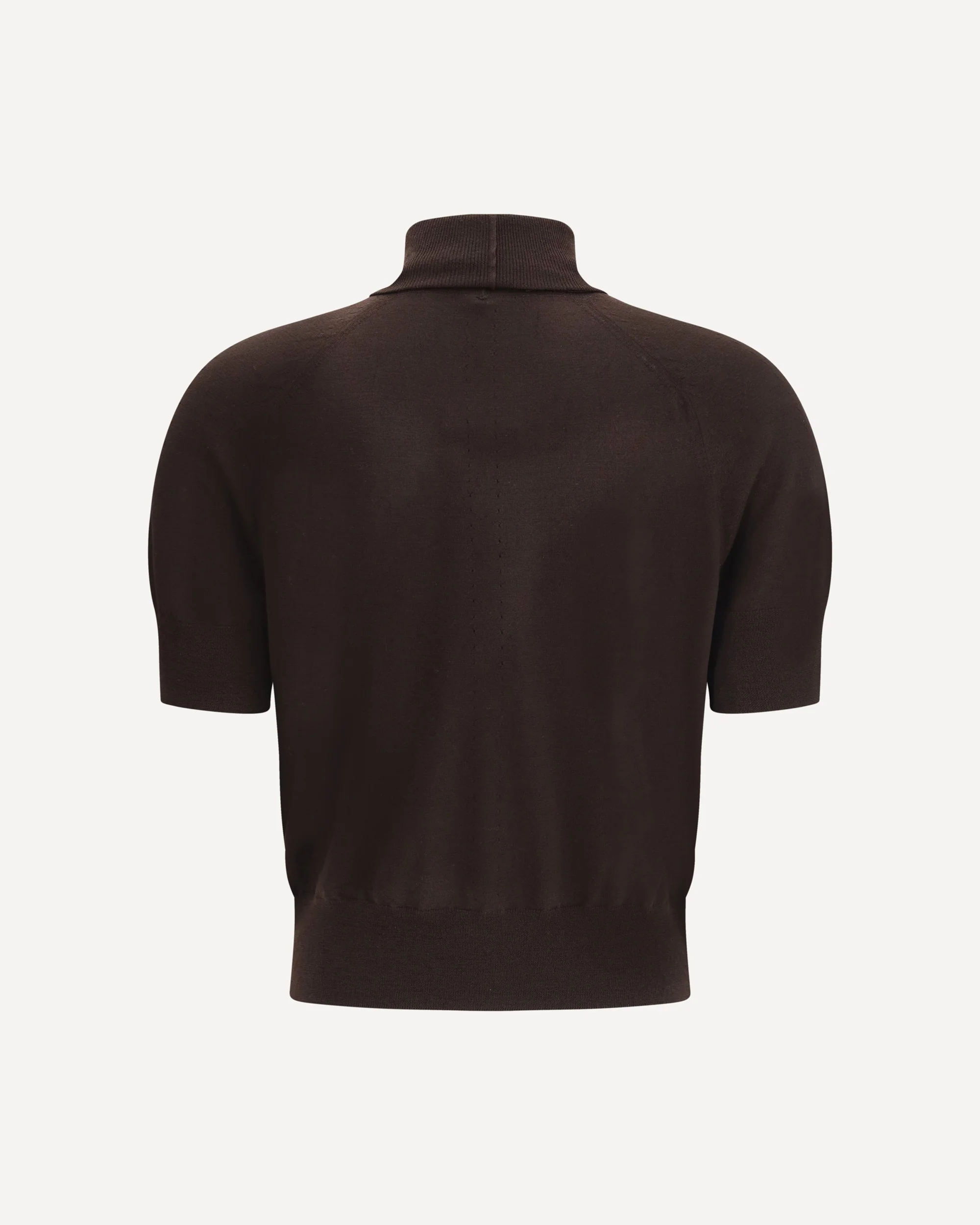 Short sleeve wool Sweater - Image 4
