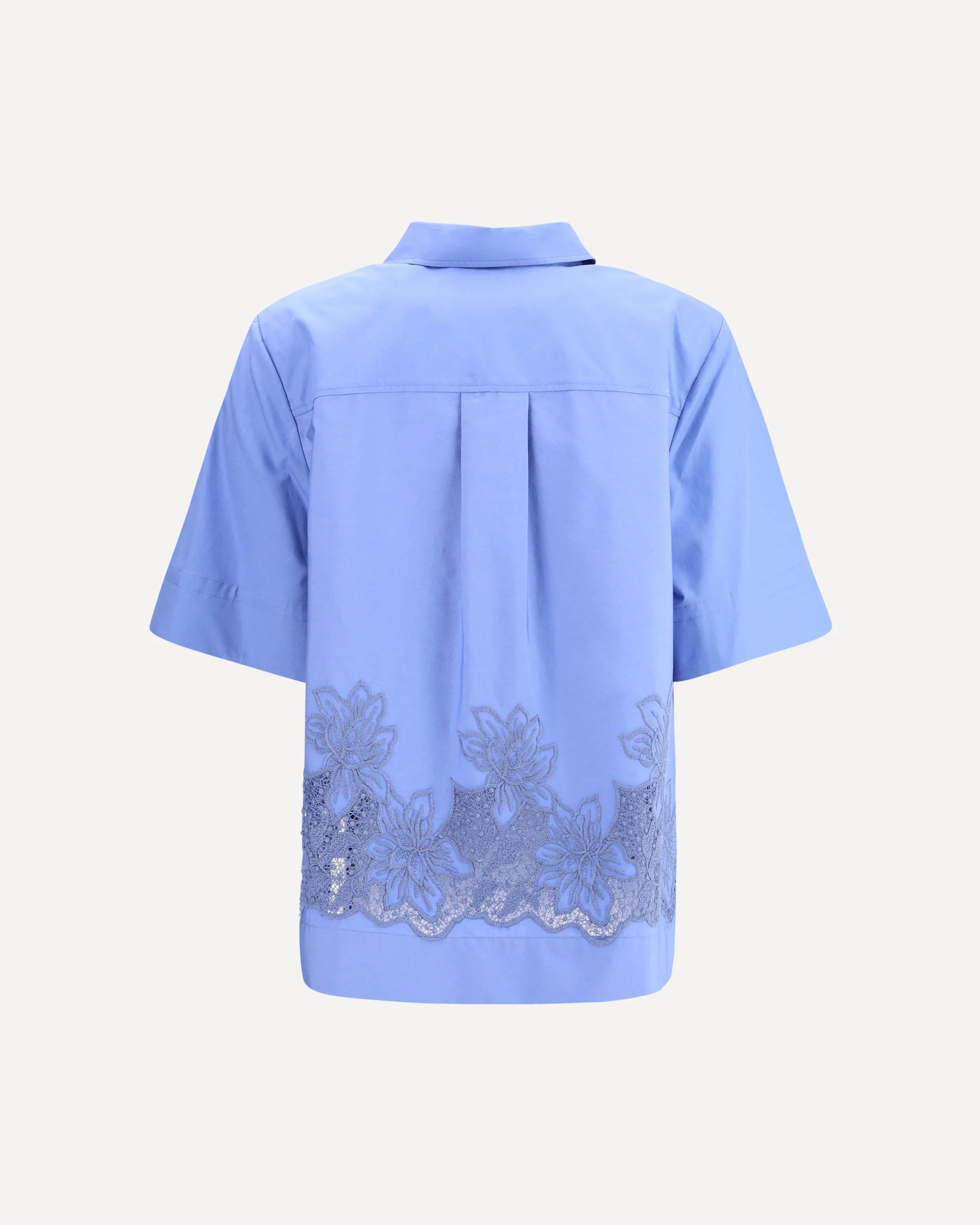 Short sleeves embroidered Shirt - Image 2