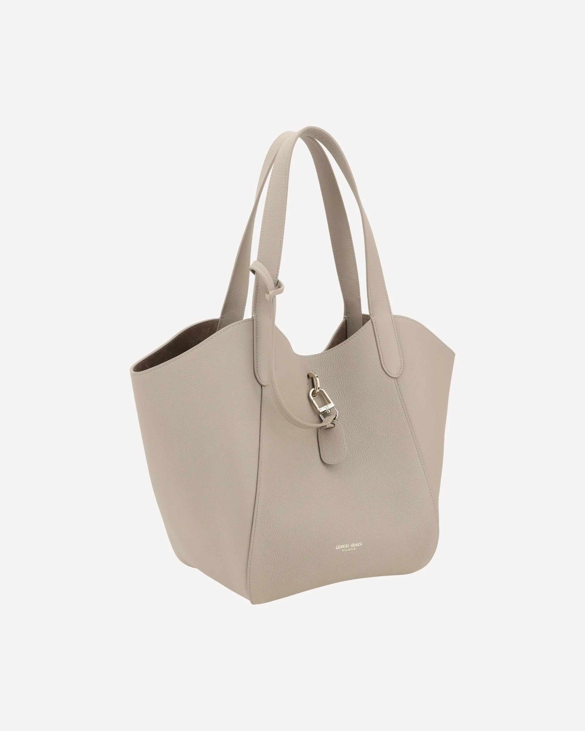 Shoulder Bag in hammered leather - Image 4