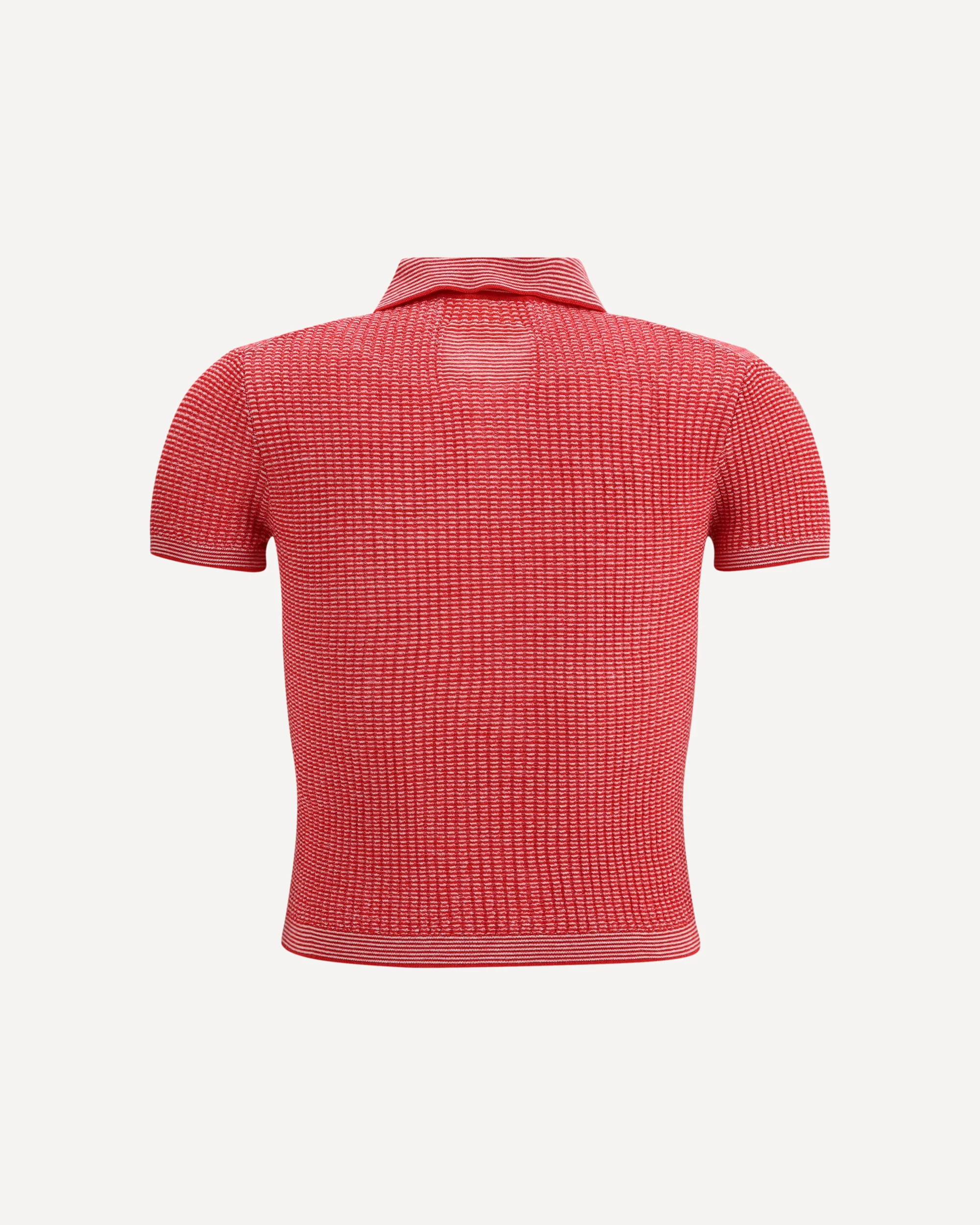 Shrunken cashmere Polo Shirt - Image 2