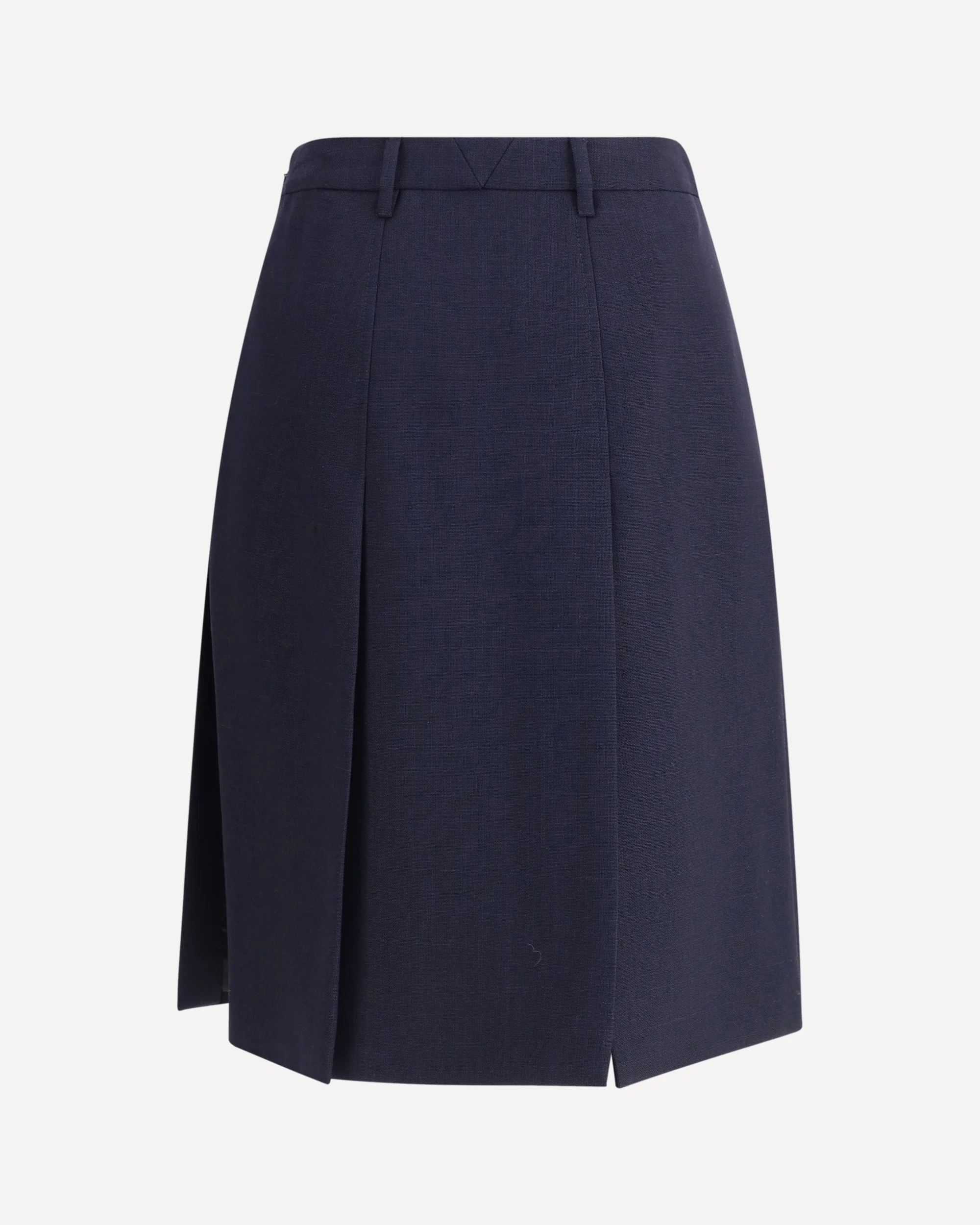 Virgin Wool Midi Skirt - Image 4