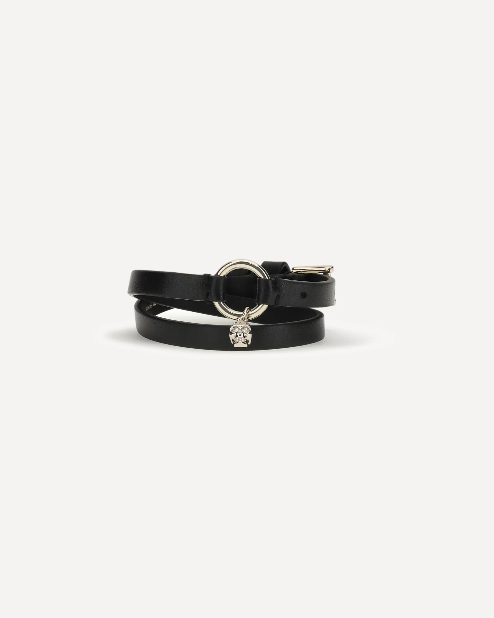 Skull Ring Double Wrap Bracelet - Image 3