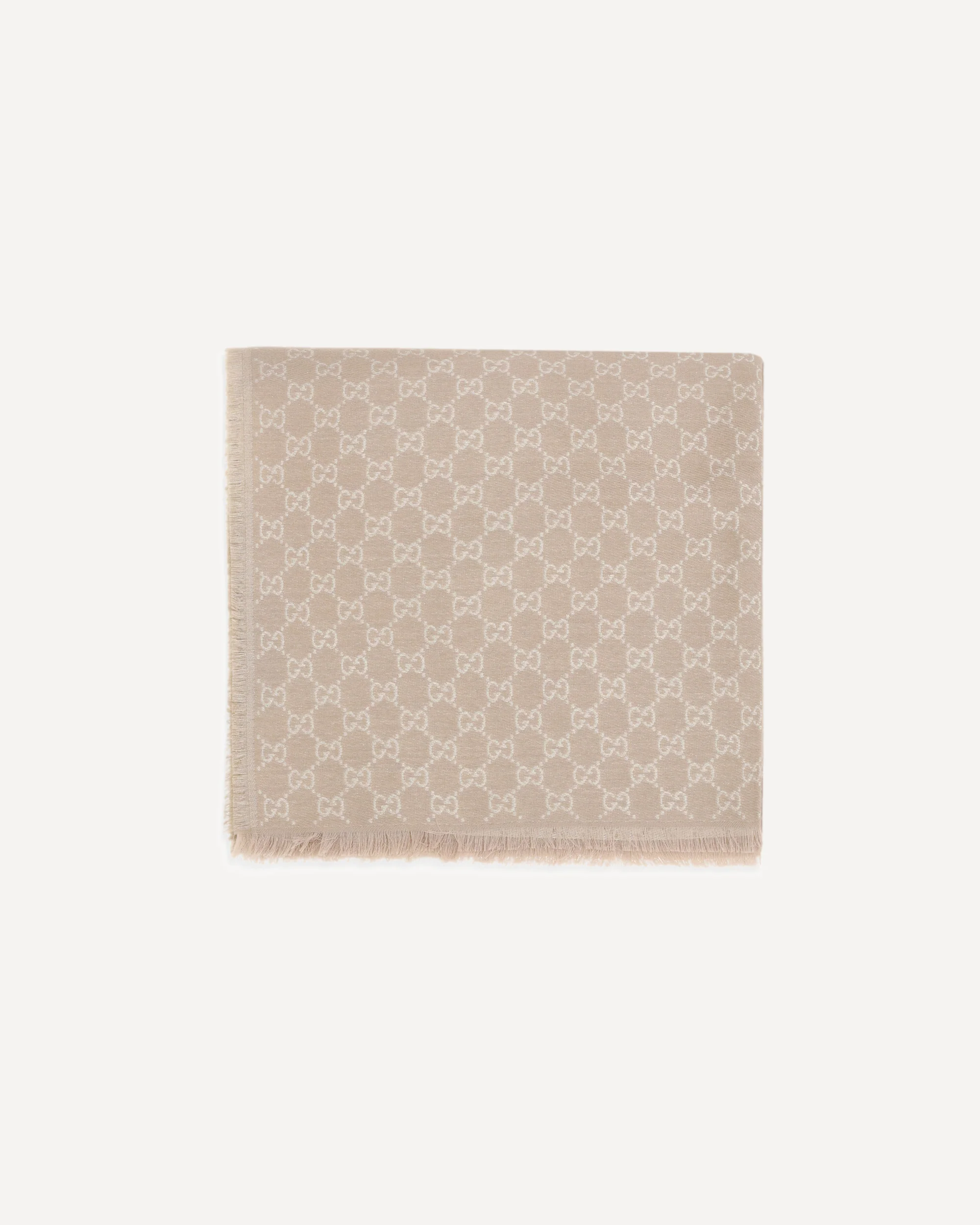 GG Supreme print wool Scarf - Image 3