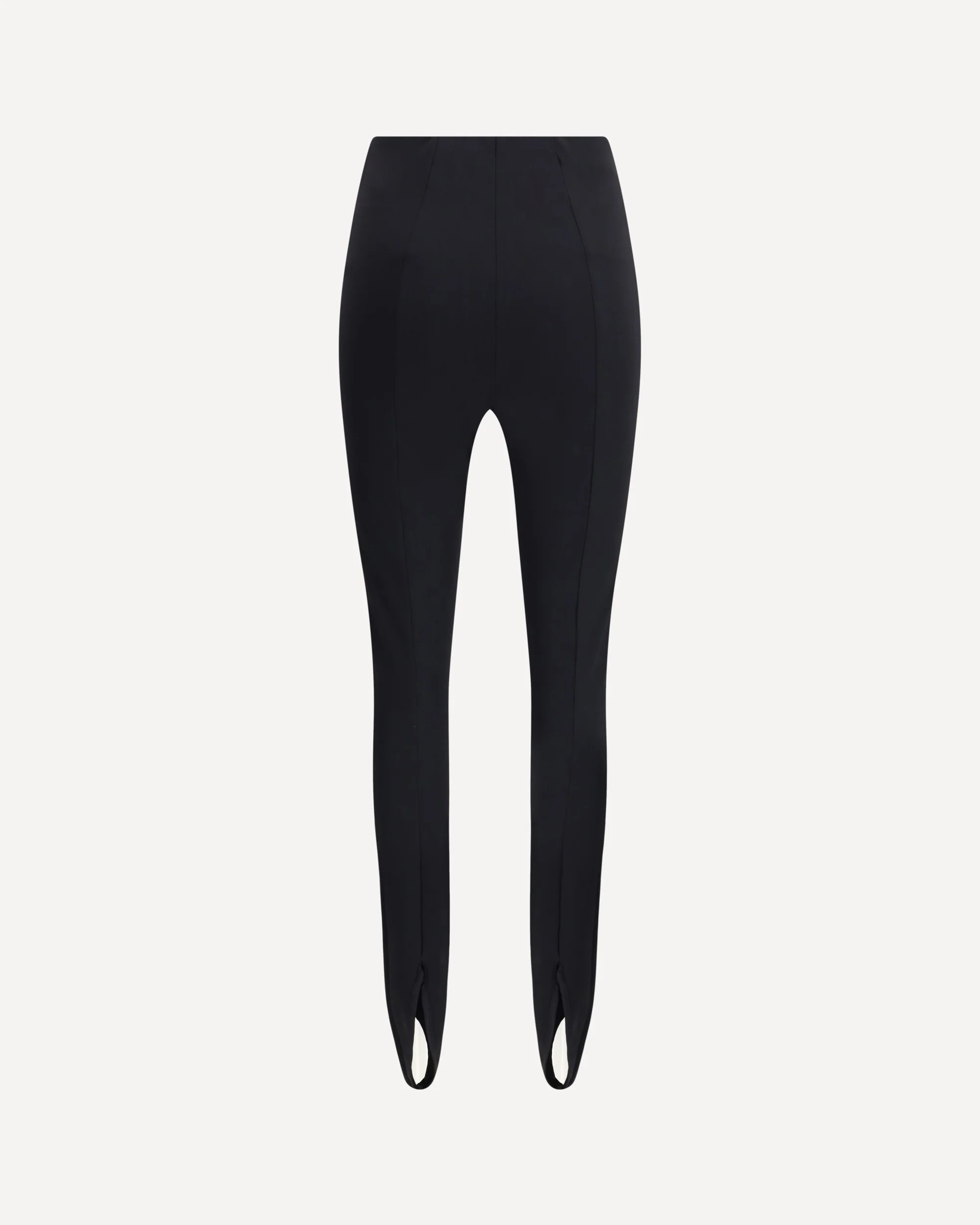 Slim fit black Bracket Leggings - Image 2