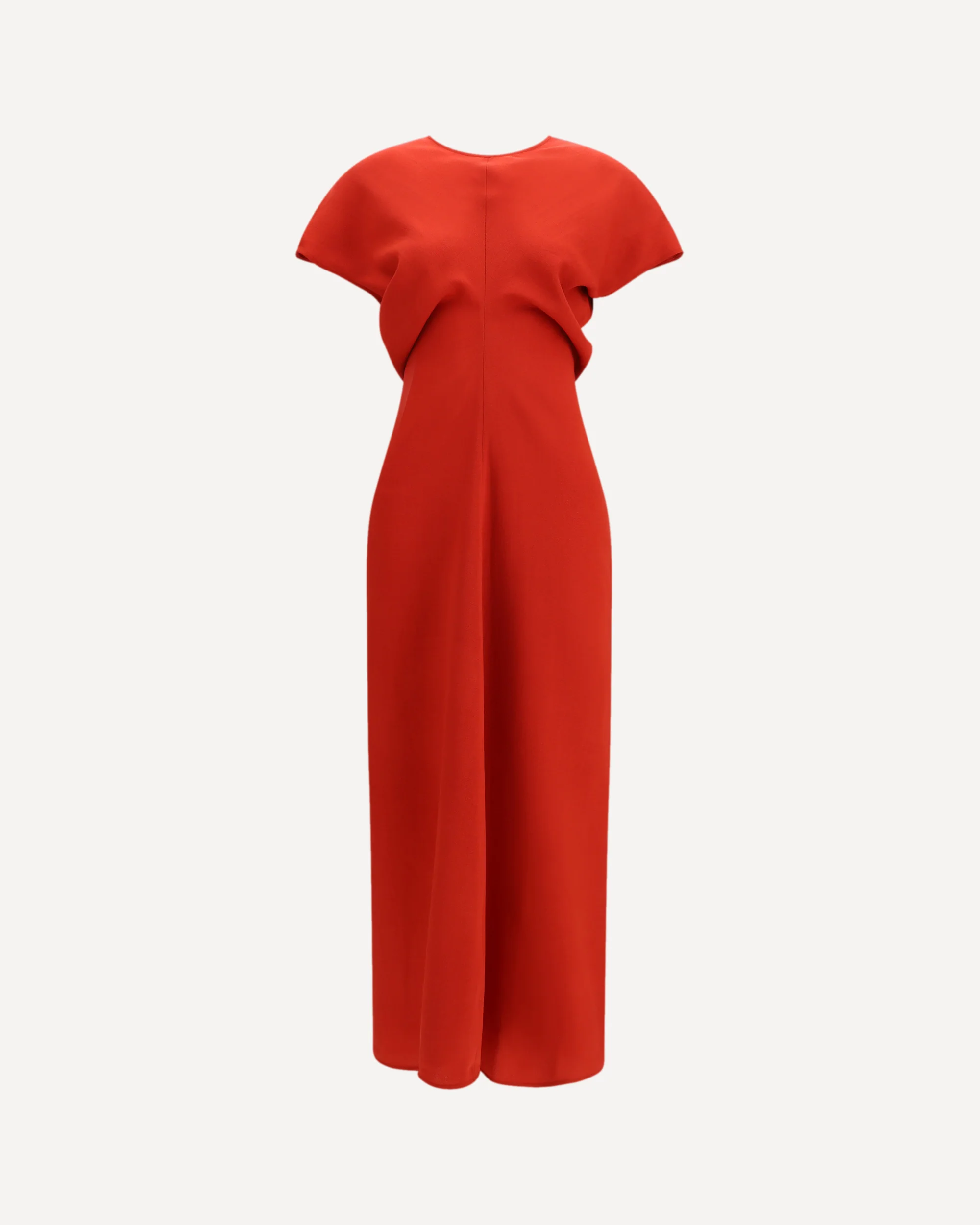 Slouch waist wool Dress
