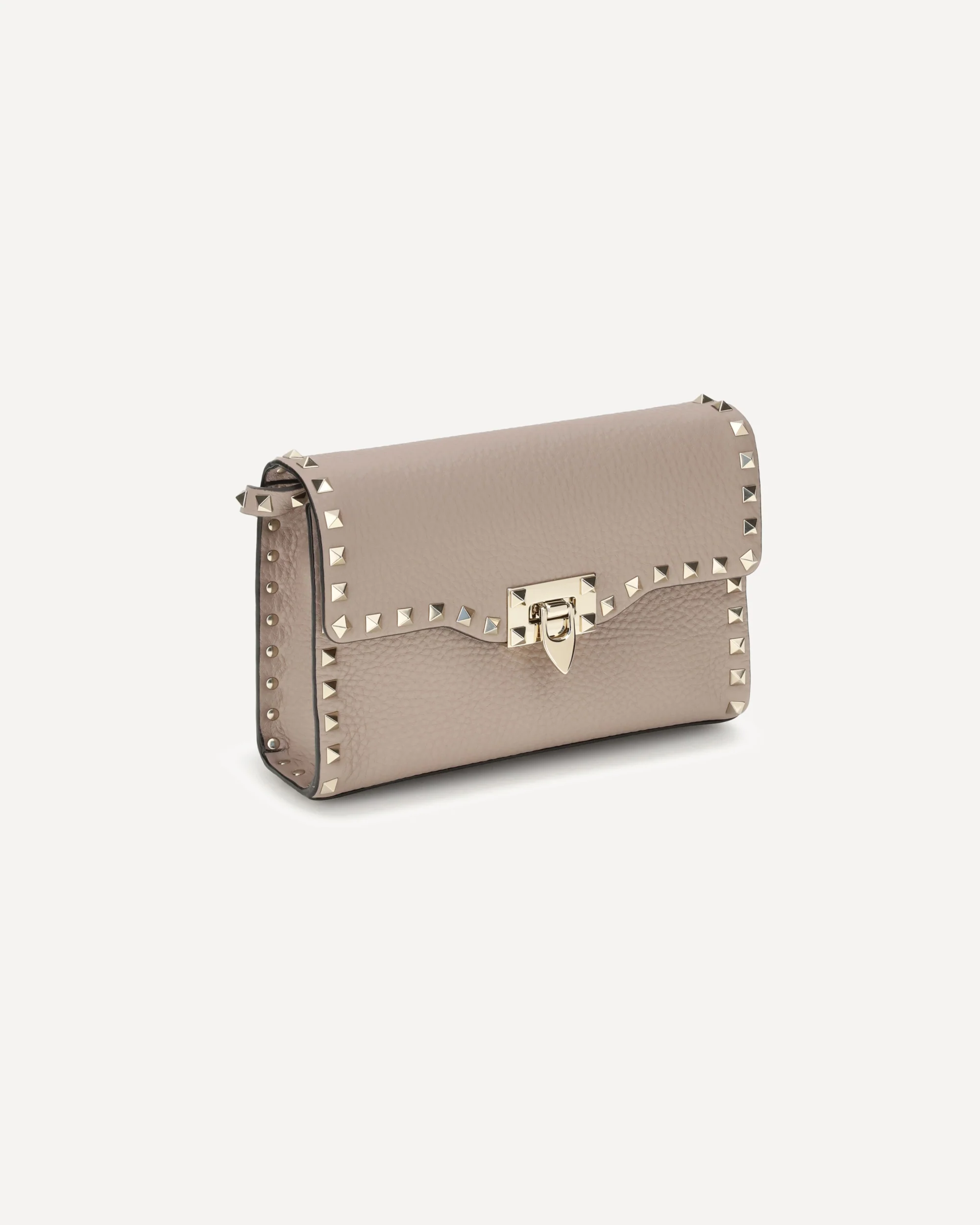 Rockstud leather Shoulder Bag - Image 4