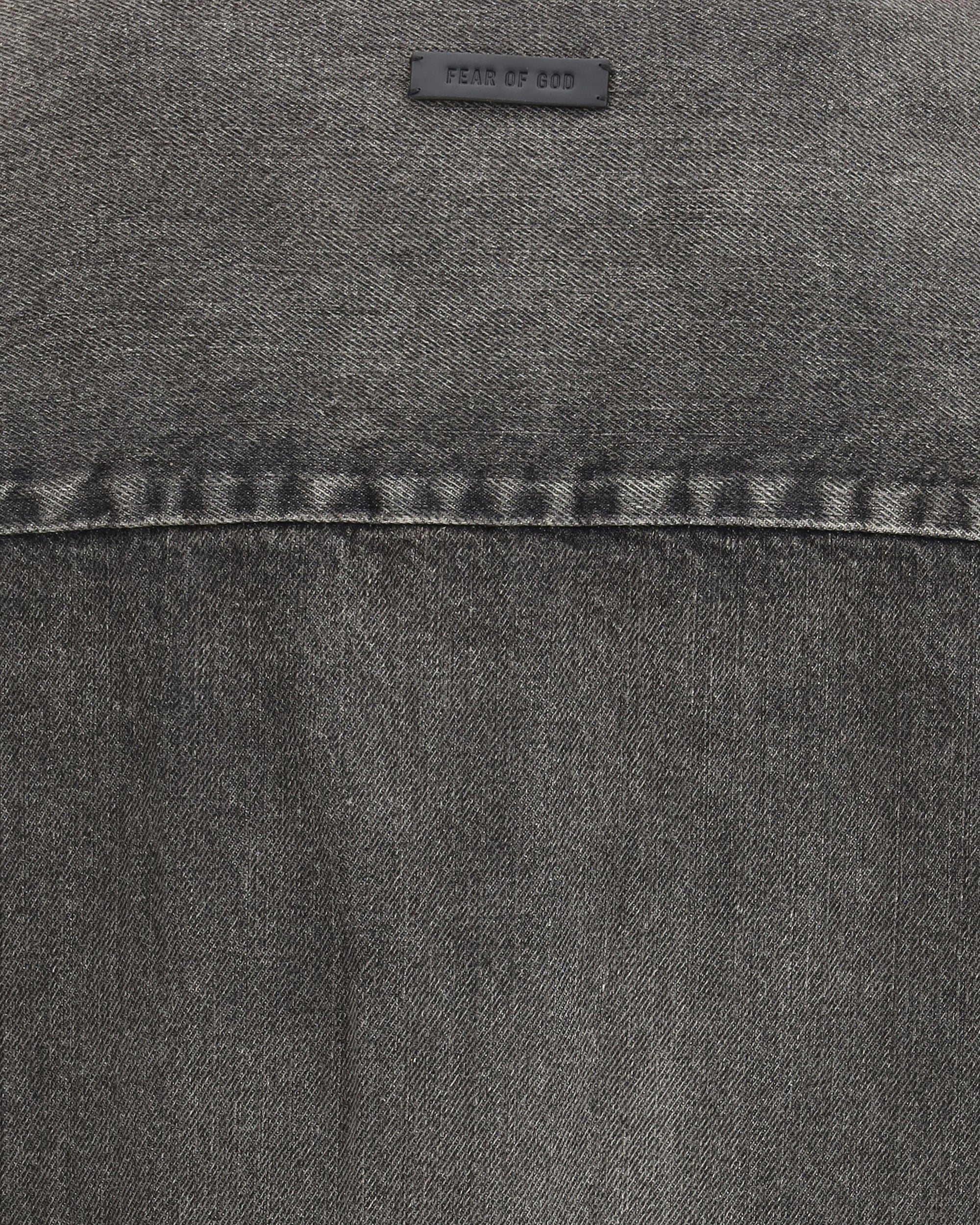 Snap Front Denim Overshirt - Image 5