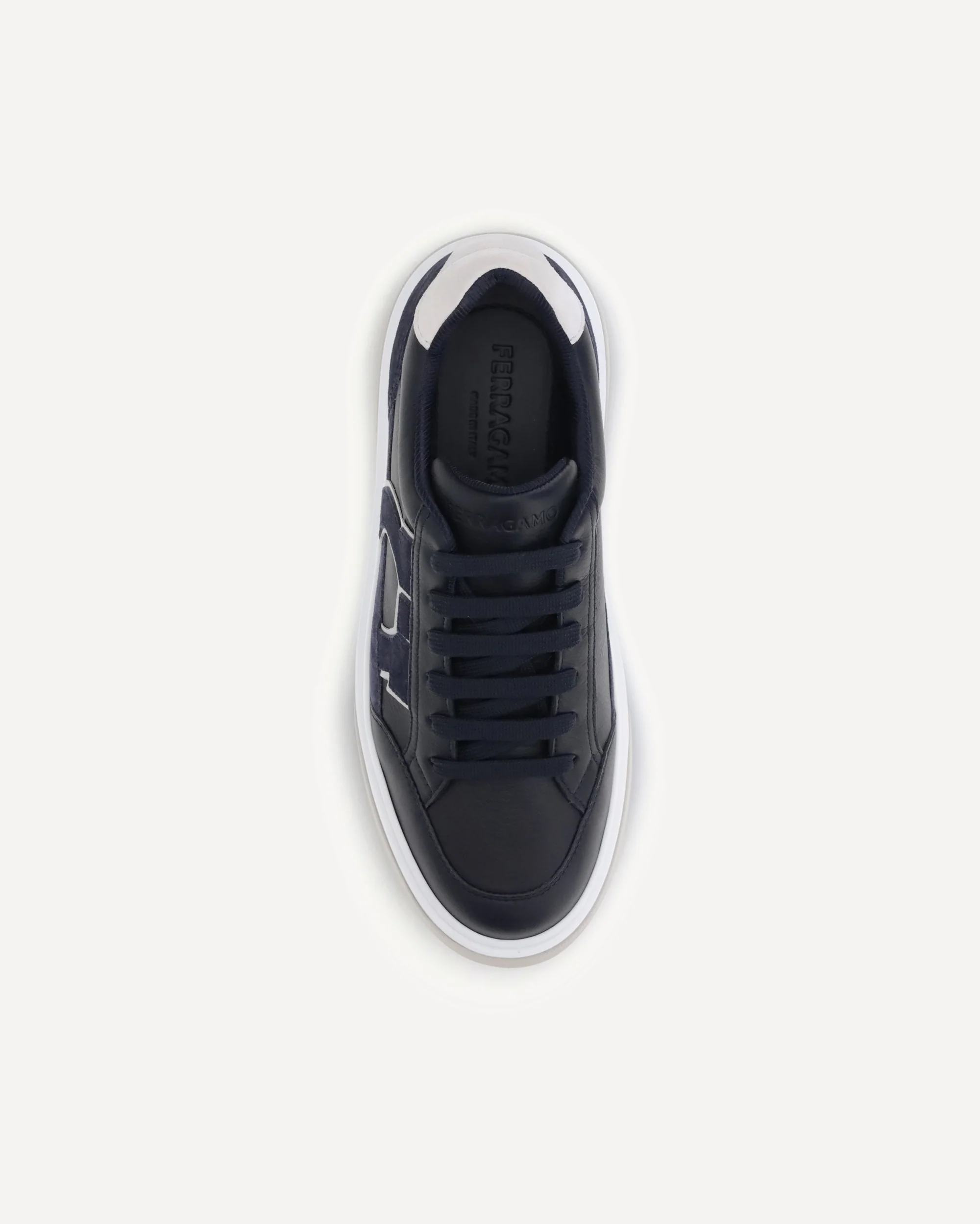 Gancini leather Sneakers - Image 6