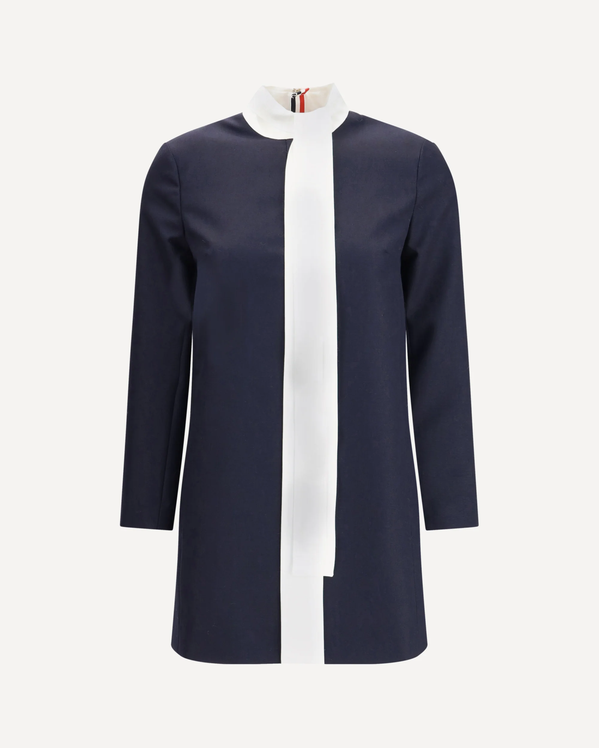 High Wool Suiting Shift Dress - Image 3
