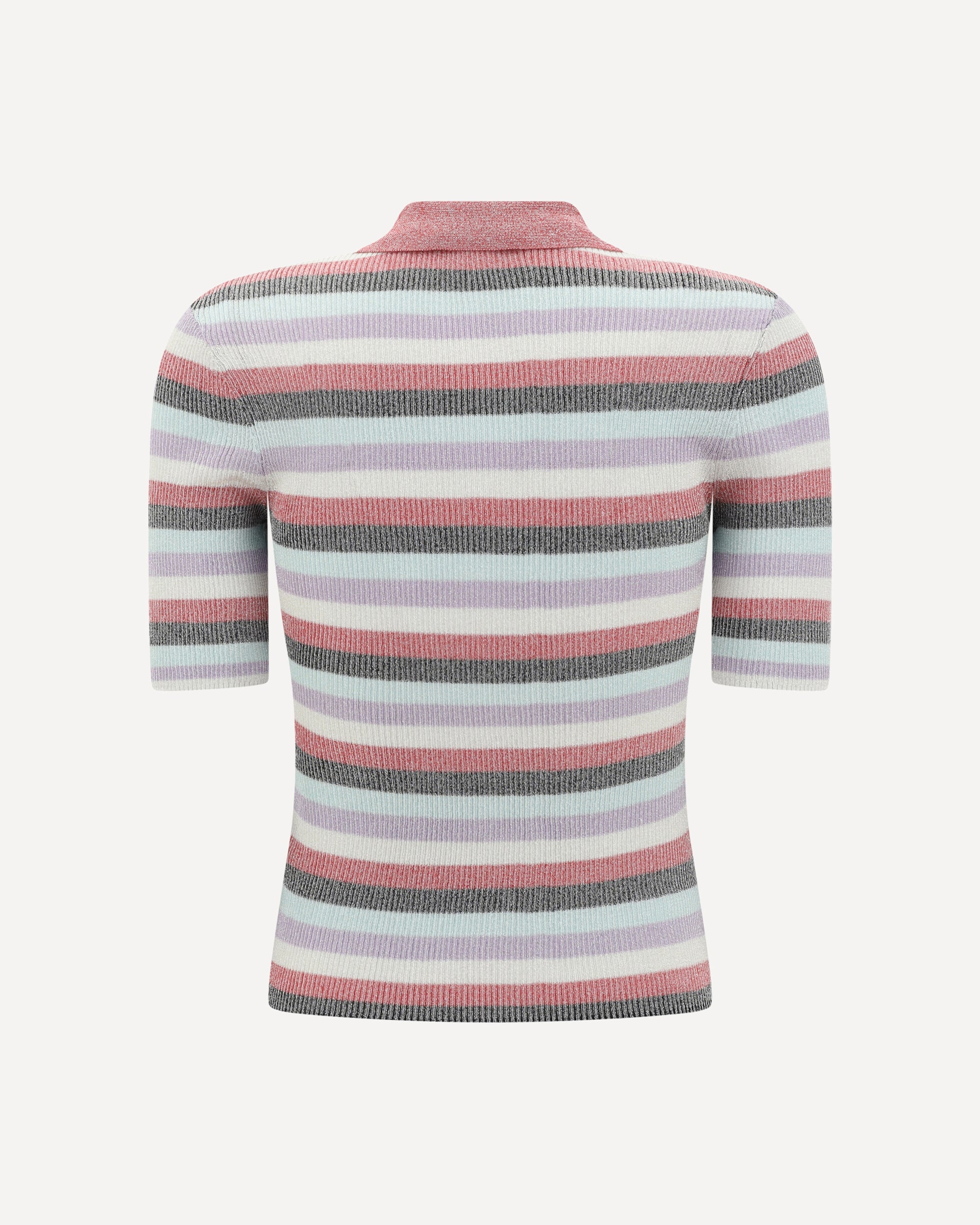 Striped Polo Top - Image 2