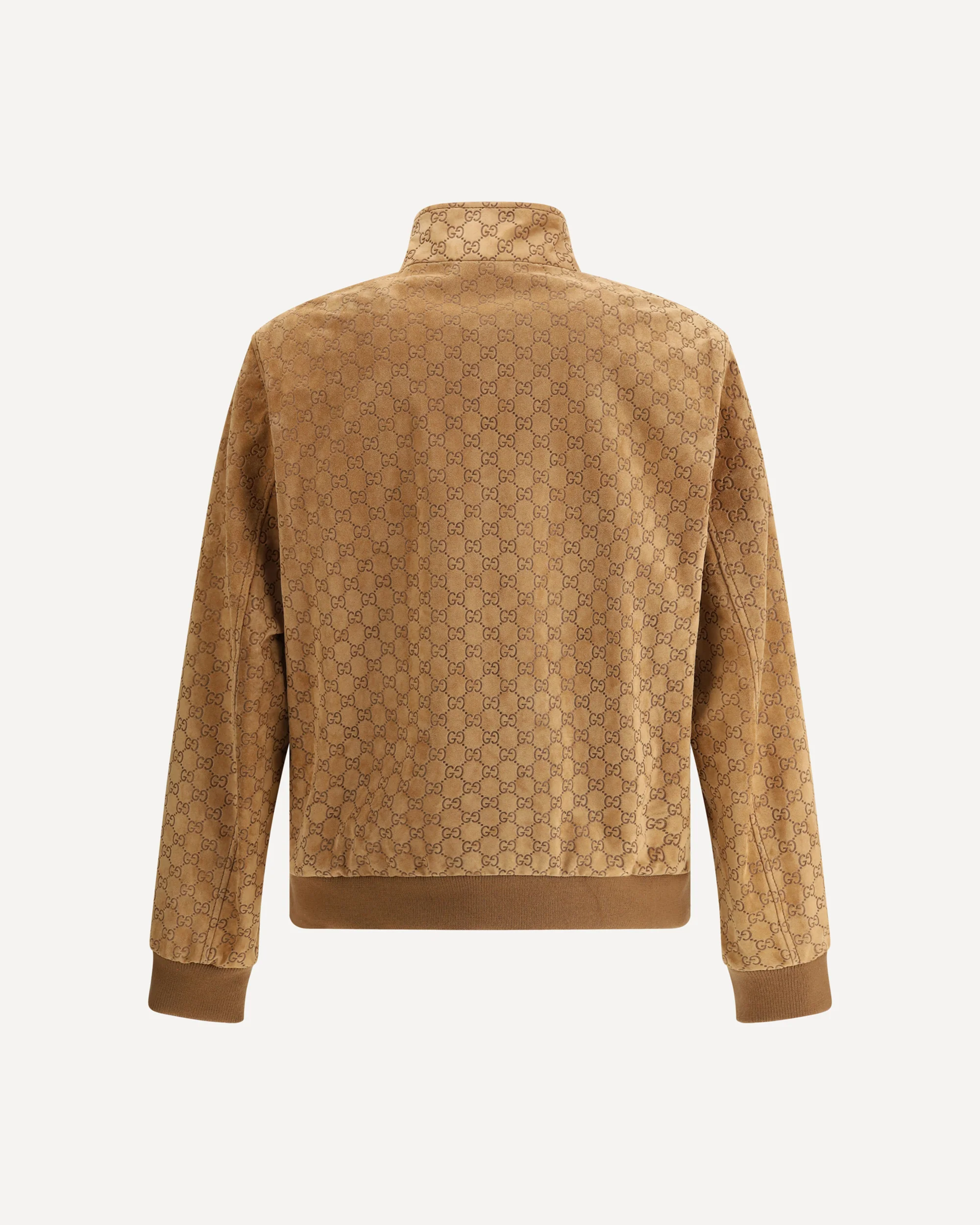 Suede bomber Jacket - Image 4