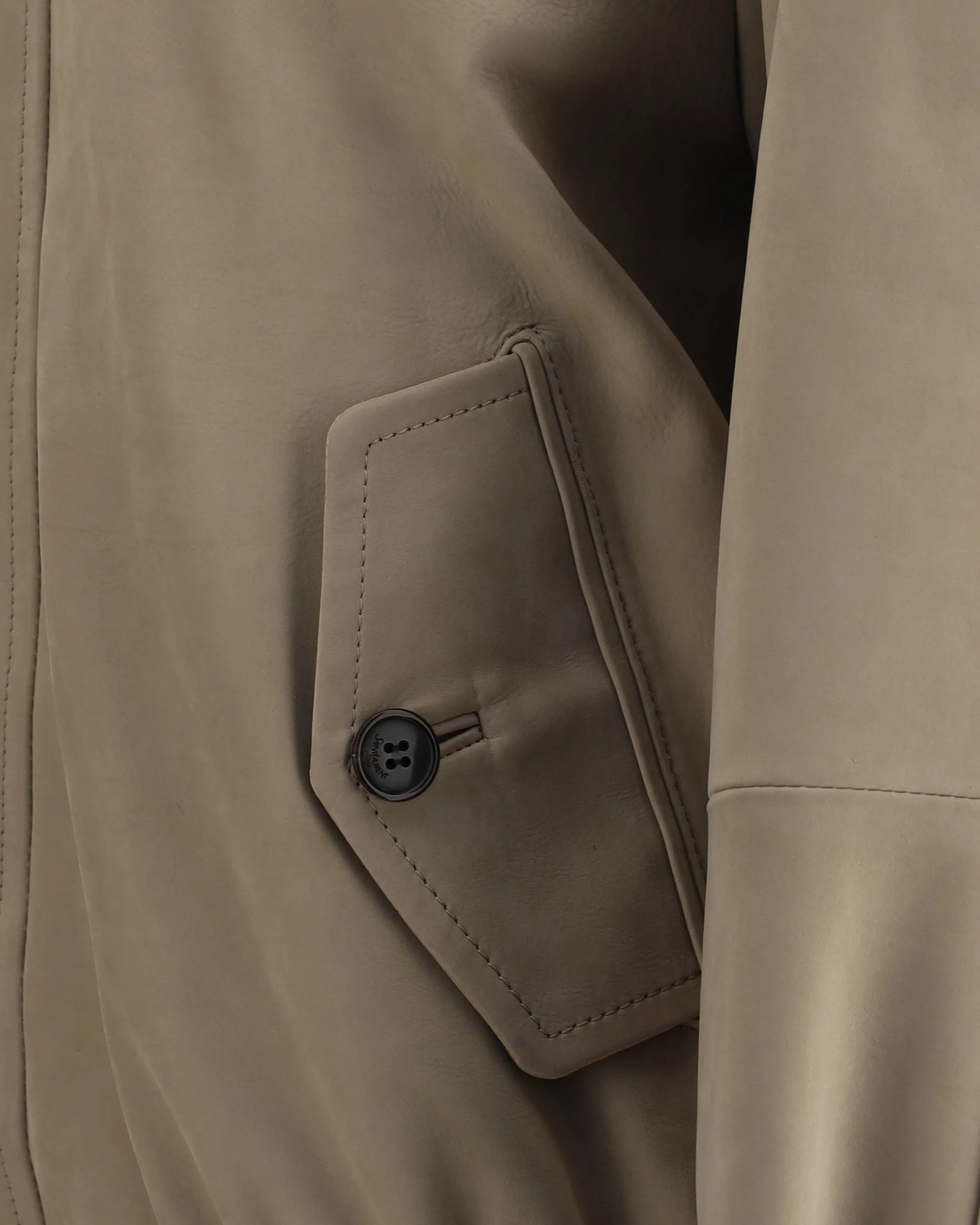Suede bomber Jacket - Image 5