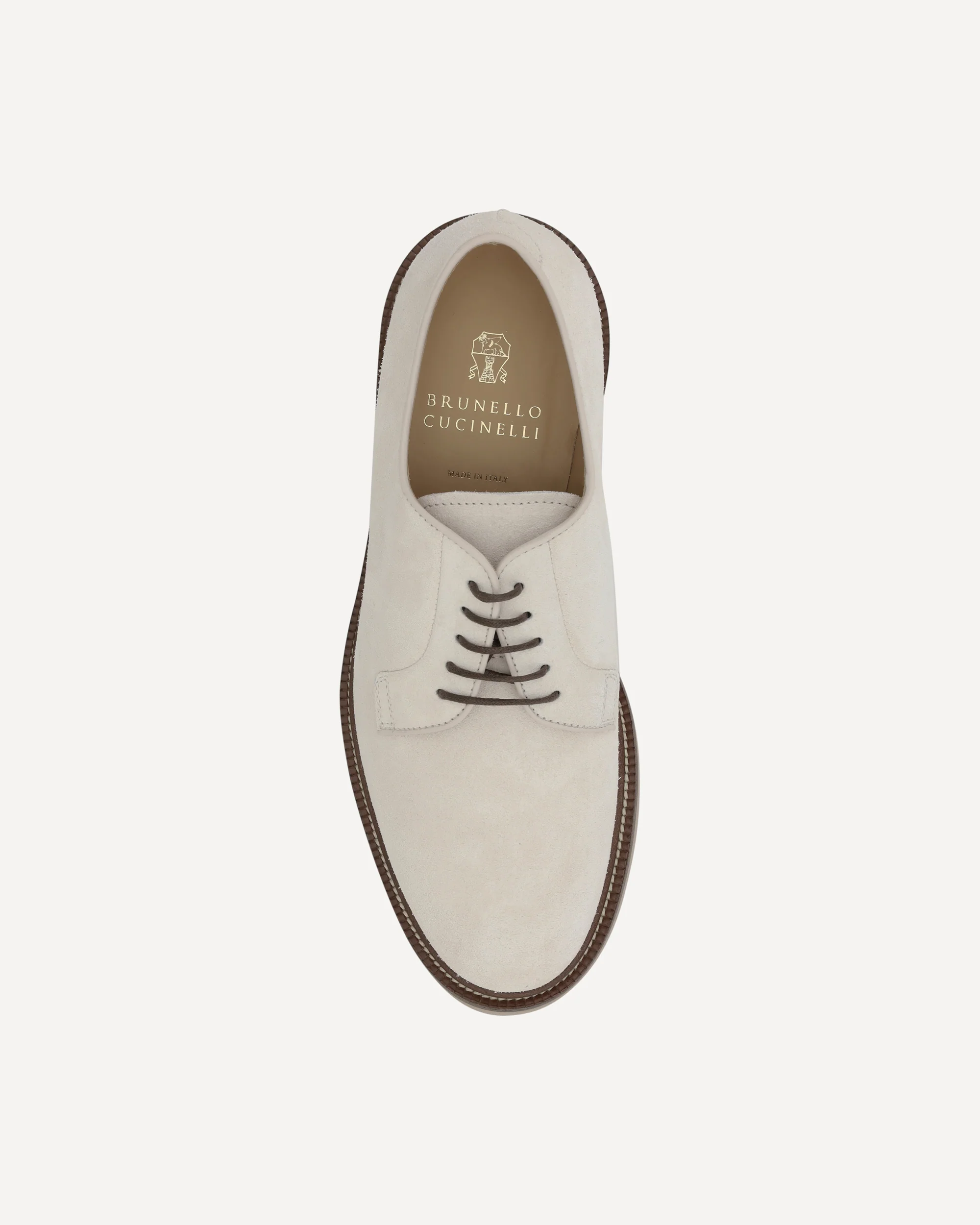Suede Derby lace-up Shoes - Image 6